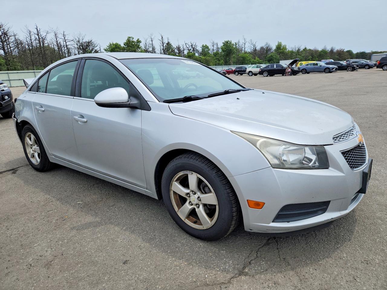 2013 Chevrolet Cruze Lt Silver vin: 1G1PC5SB0D7183505