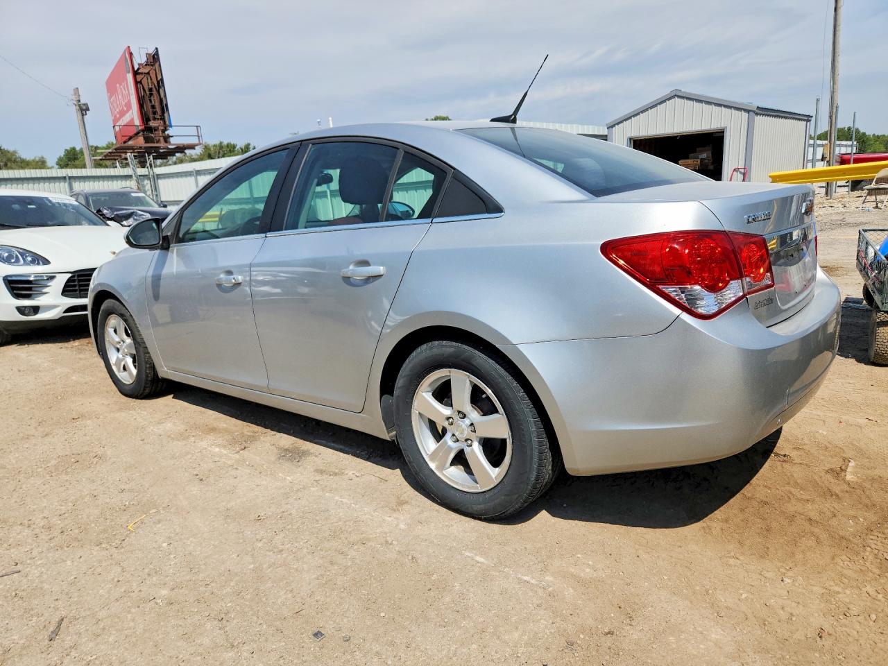 2013 Chevrolet Cruze Lt White vin: 1G1PC5SB0D7209908