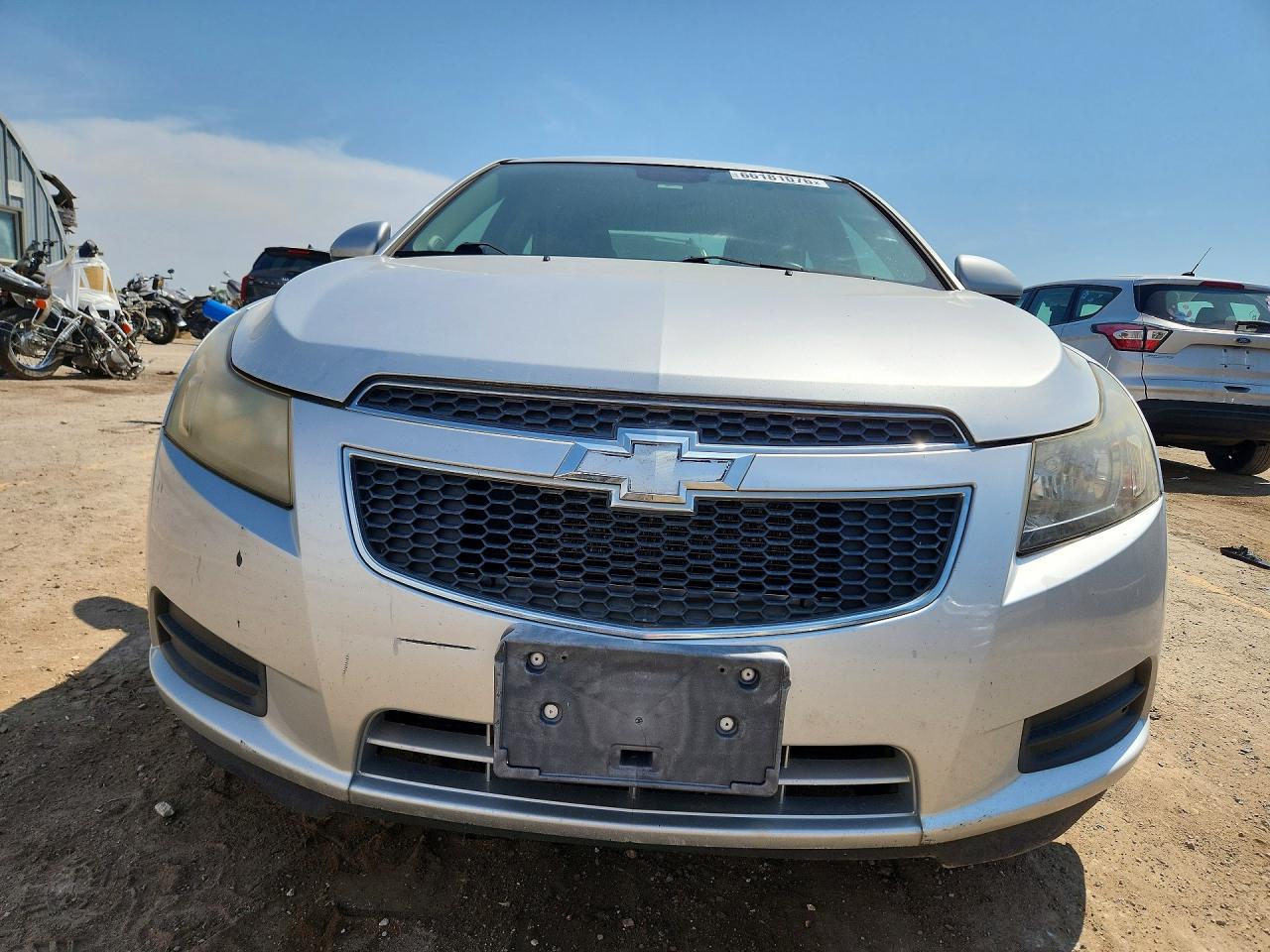 2013 Chevrolet Cruze Lt White vin: 1G1PC5SB0D7209908