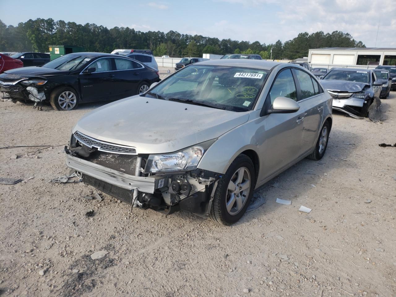 2013 Chevrolet Cruze Lt Gold vin: 1G1PC5SB0D7244982