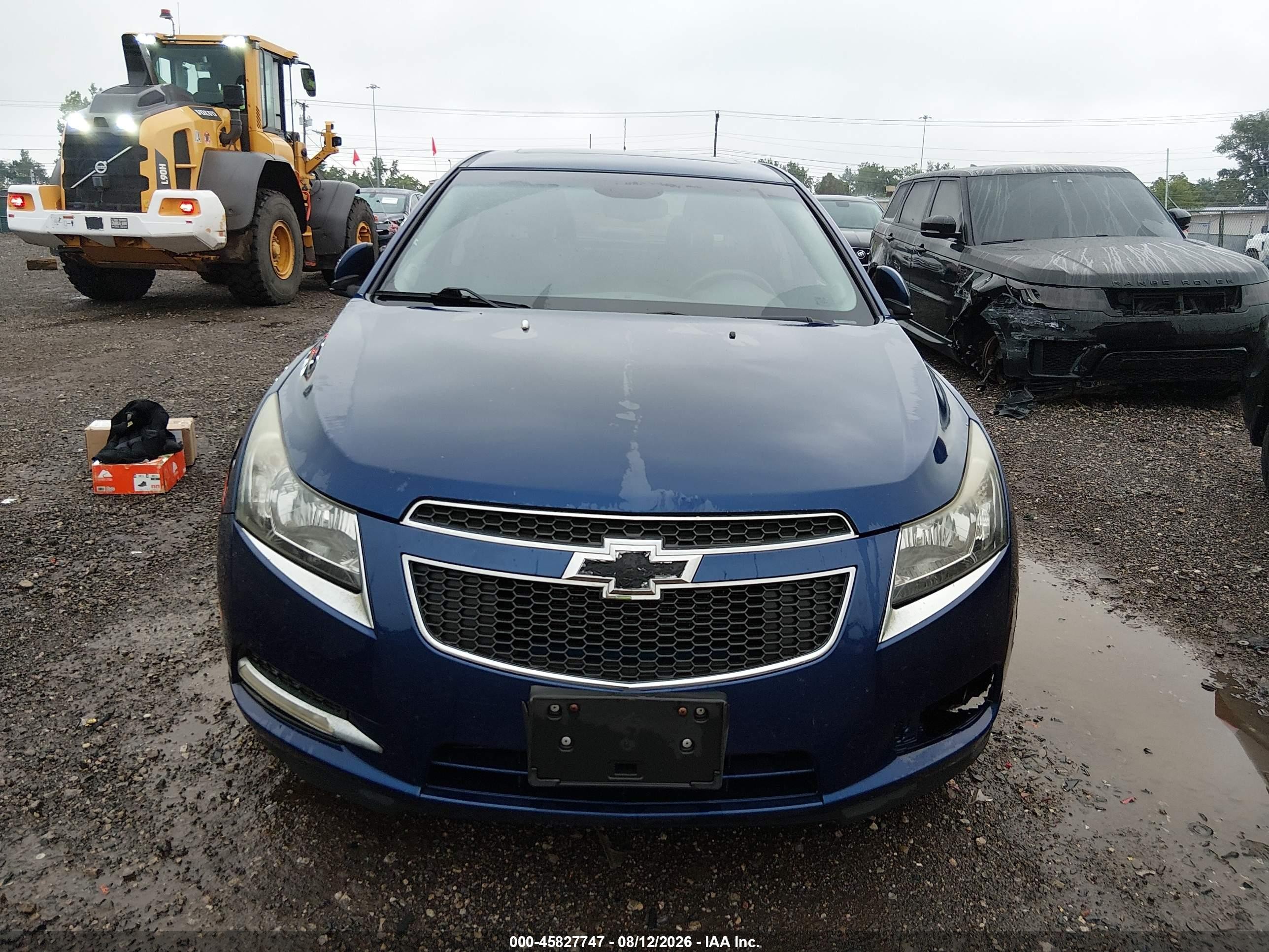 2013 Chevrolet Cruze 1lt Auto Blue vin: 1G1PC5SB0D7246683