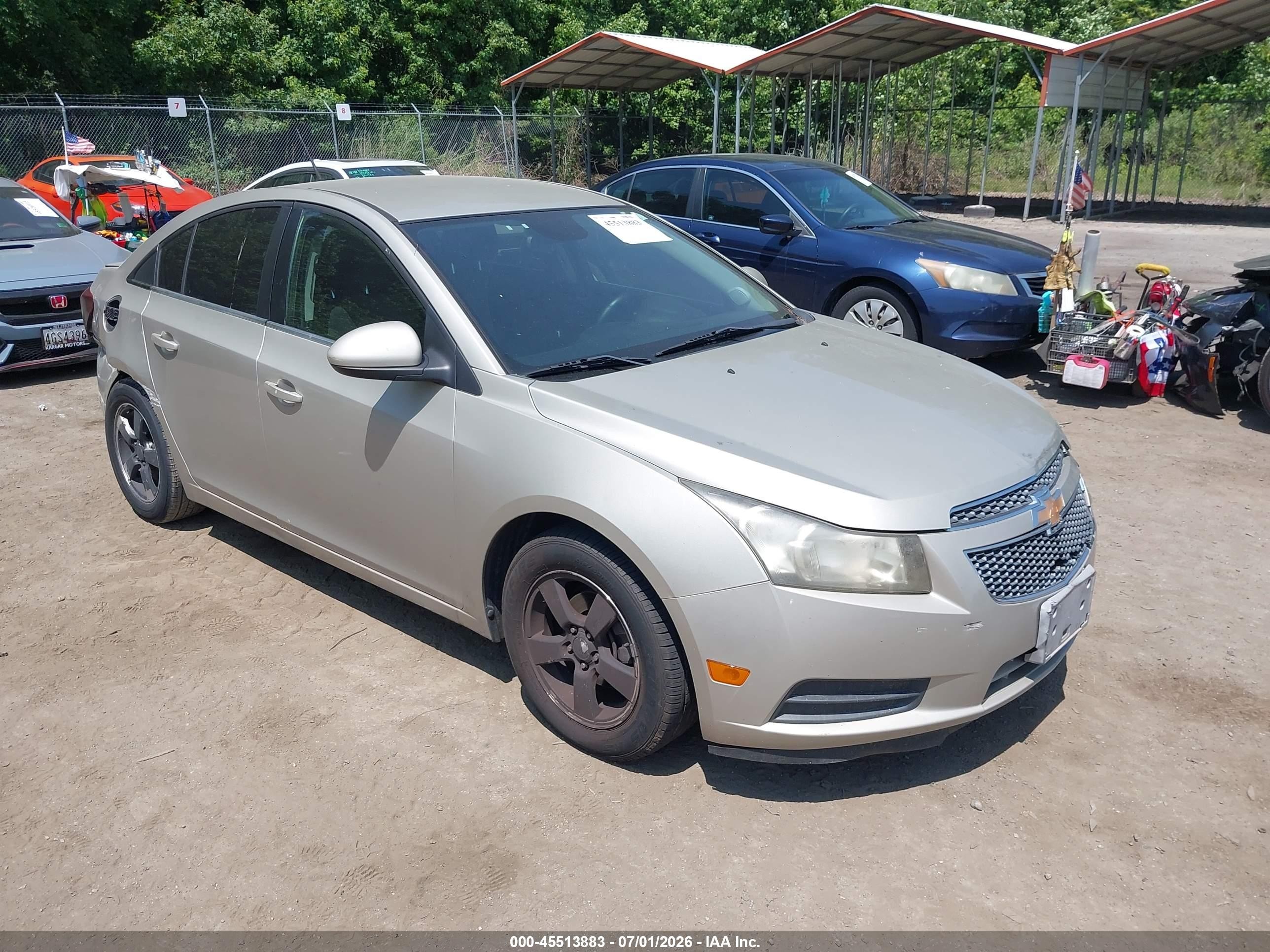 2013 Chevrolet Cruze 1lt Auto Champagne vin: 1G1PC5SB0D7254900