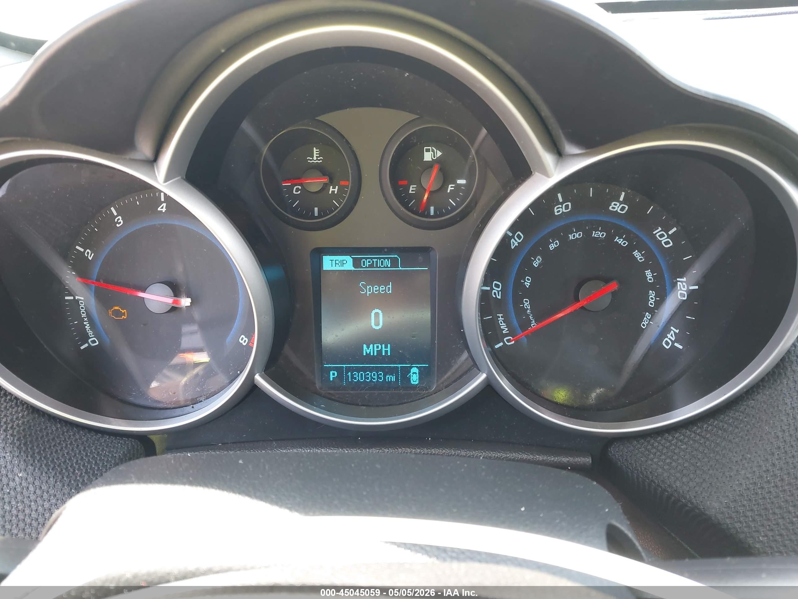 2013 Chevrolet Cruze 1lt Auto Silver vin: 1G1PC5SB0D7261894