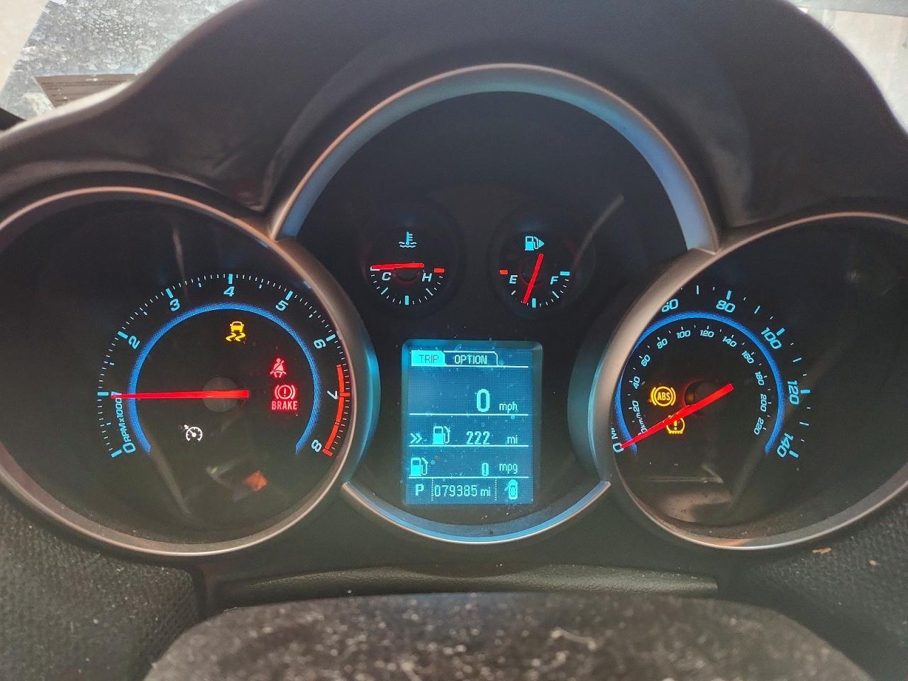 2013 Chevrolet Cruze Lt Charcoal vin: 1G1PC5SB0D7264438