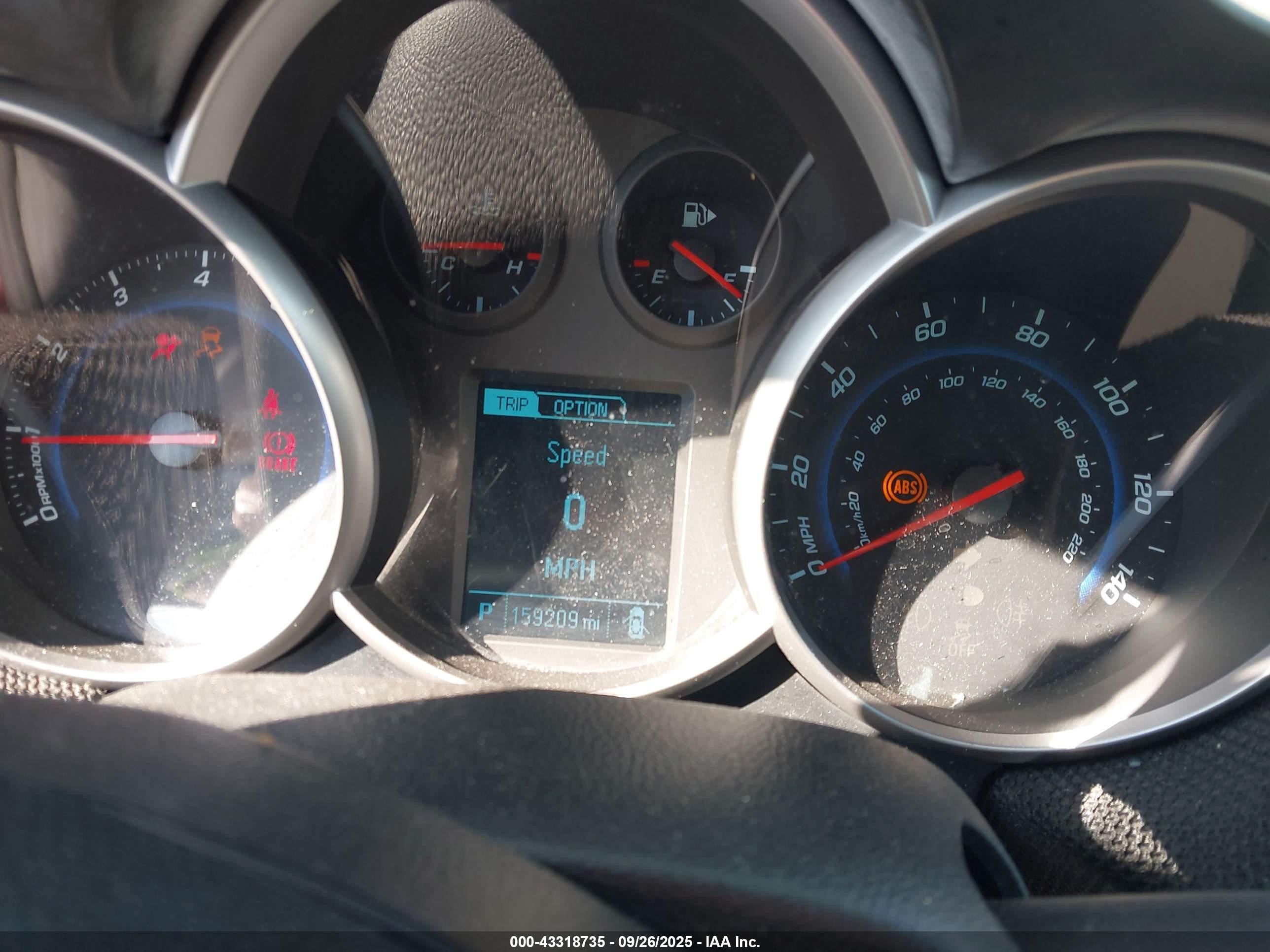 2013 Chevrolet Cruze 1lt Auto Red vin: 1G1PC5SB0D7302864