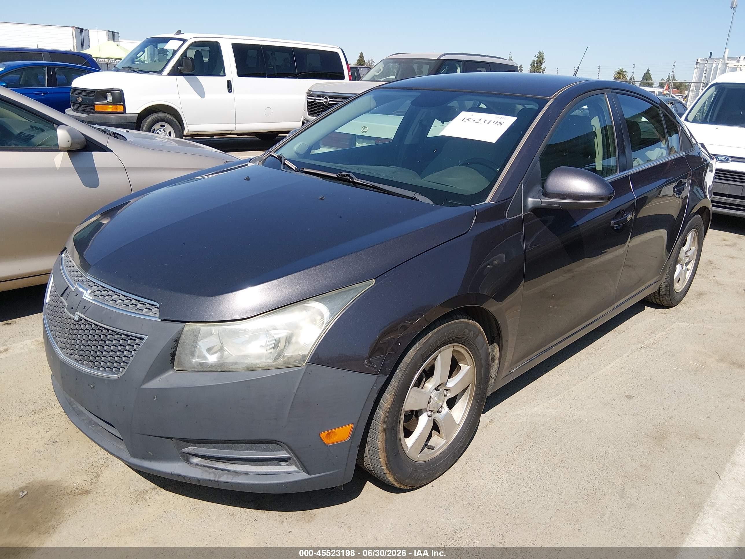 2014 Chevrolet Cruze 1lt Auto Серый vin: 1G1PC5SB0E7114797