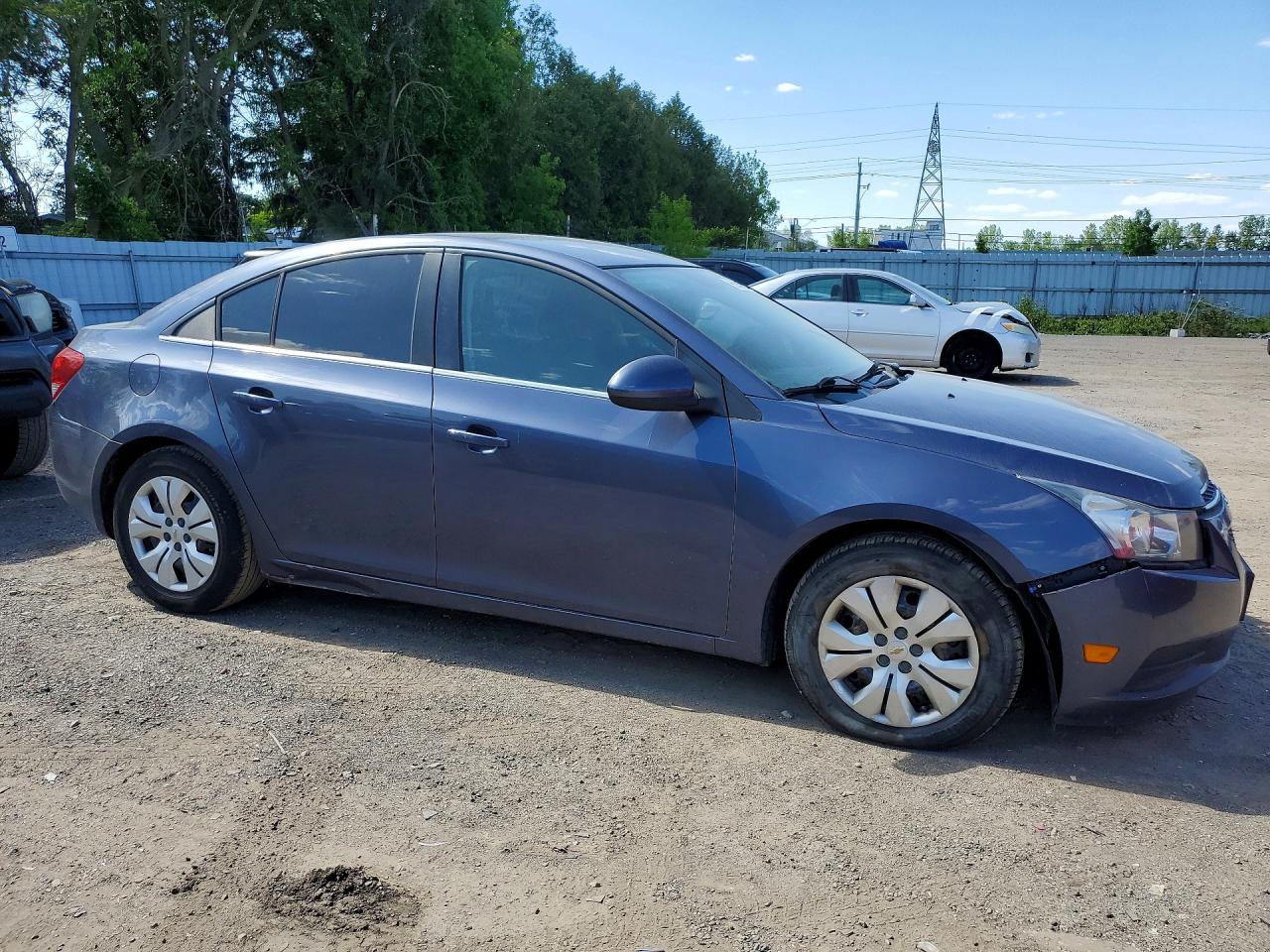 2014 Chevrolet Cruze Lt Gray vin: 1G1PC5SB0E7116338