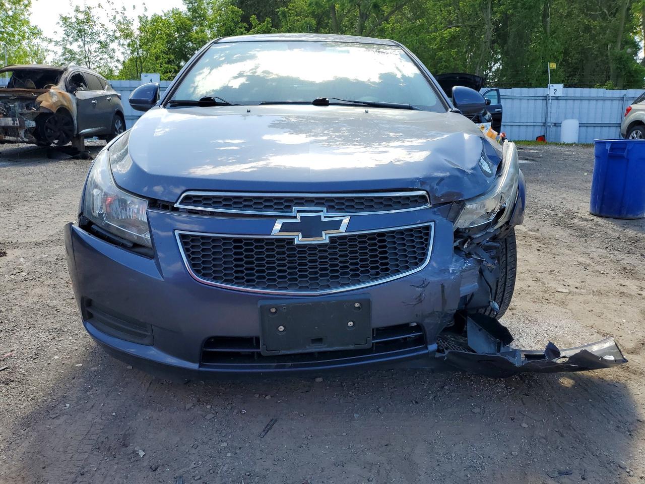 2014 Chevrolet Cruze Lt Gray vin: 1G1PC5SB0E7116338