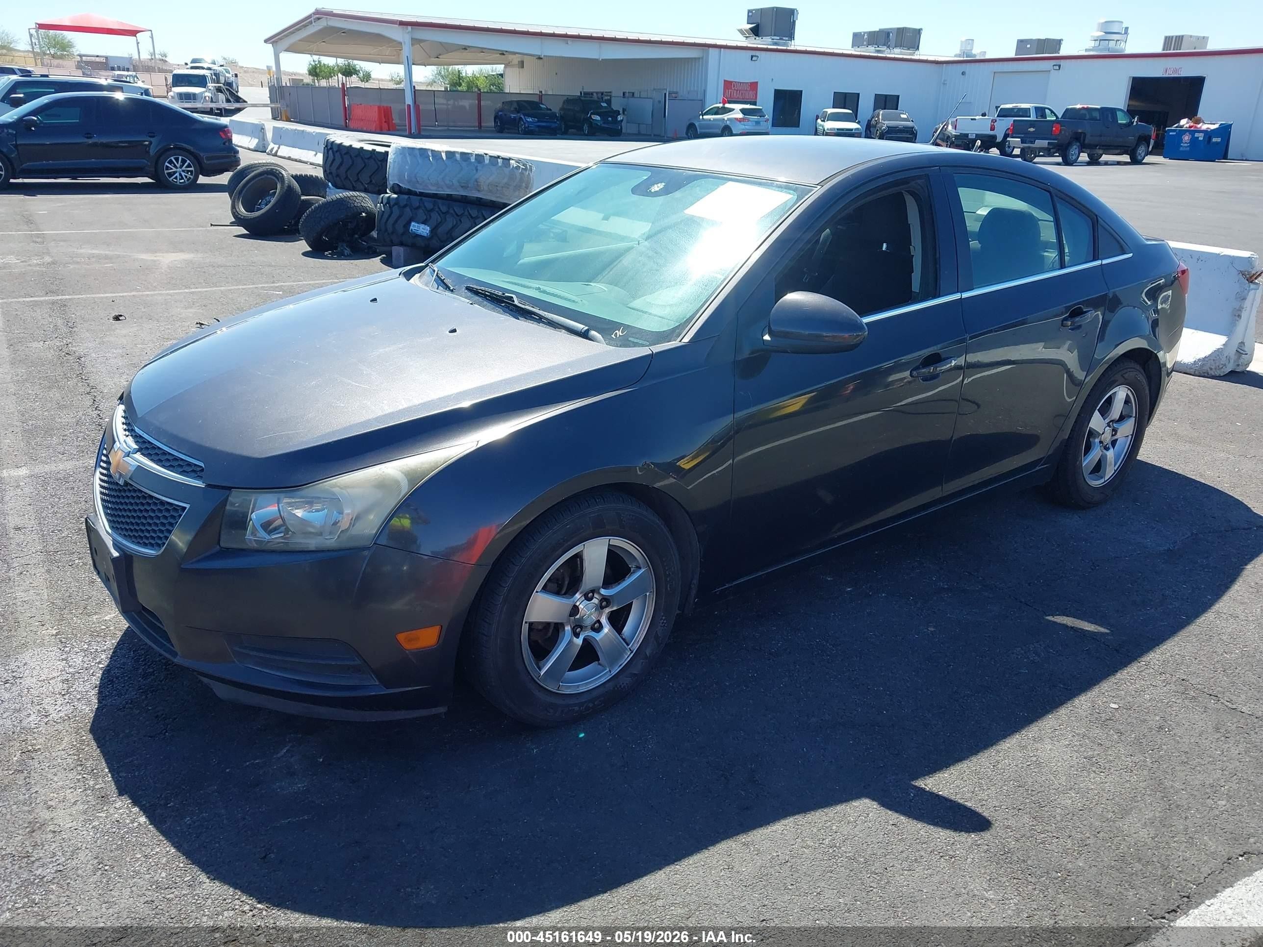 2014 Chevrolet Cruze 1lt Auto Gray vin: 1G1PC5SB0E7120082