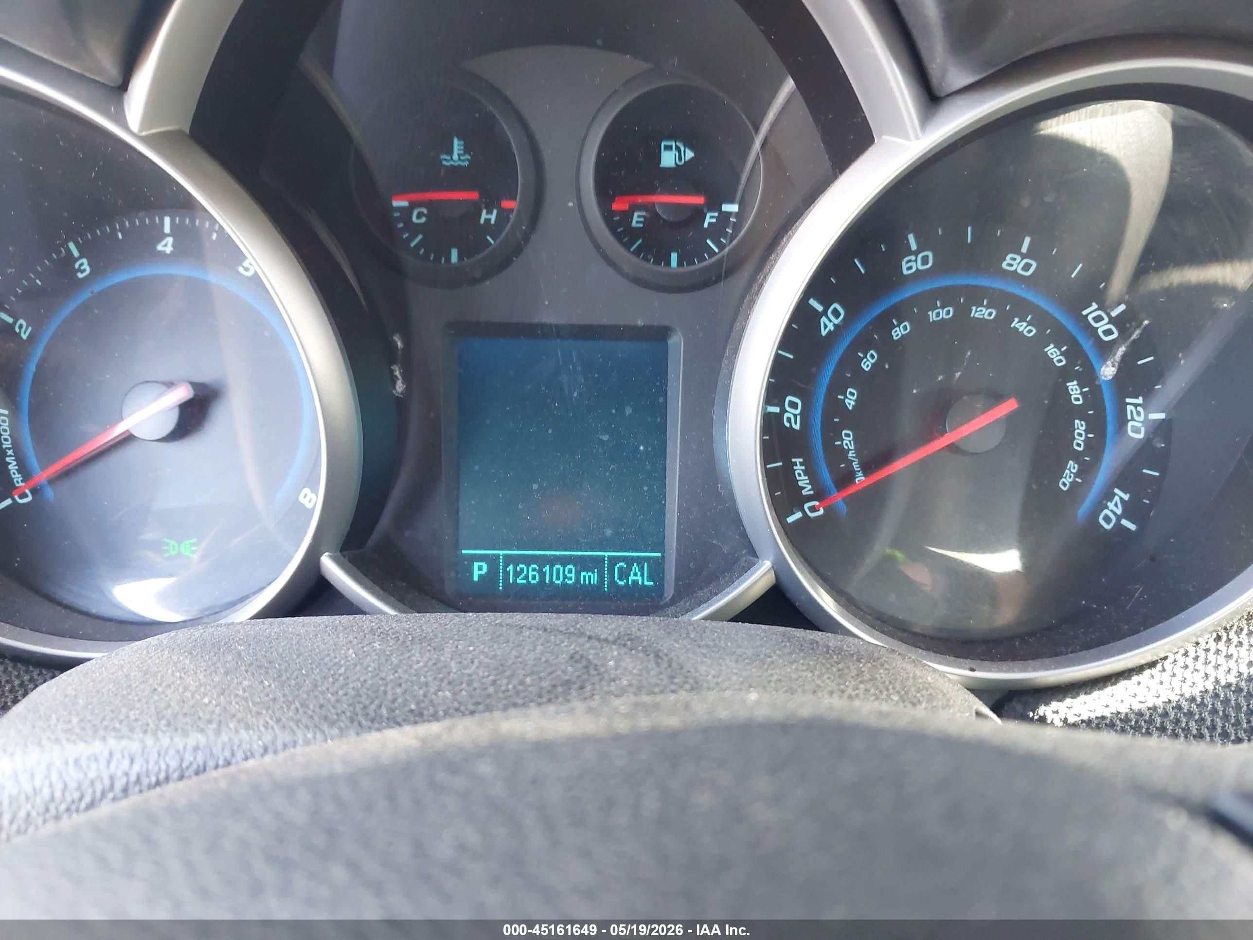 2014 Chevrolet Cruze 1lt Auto Gray vin: 1G1PC5SB0E7120082