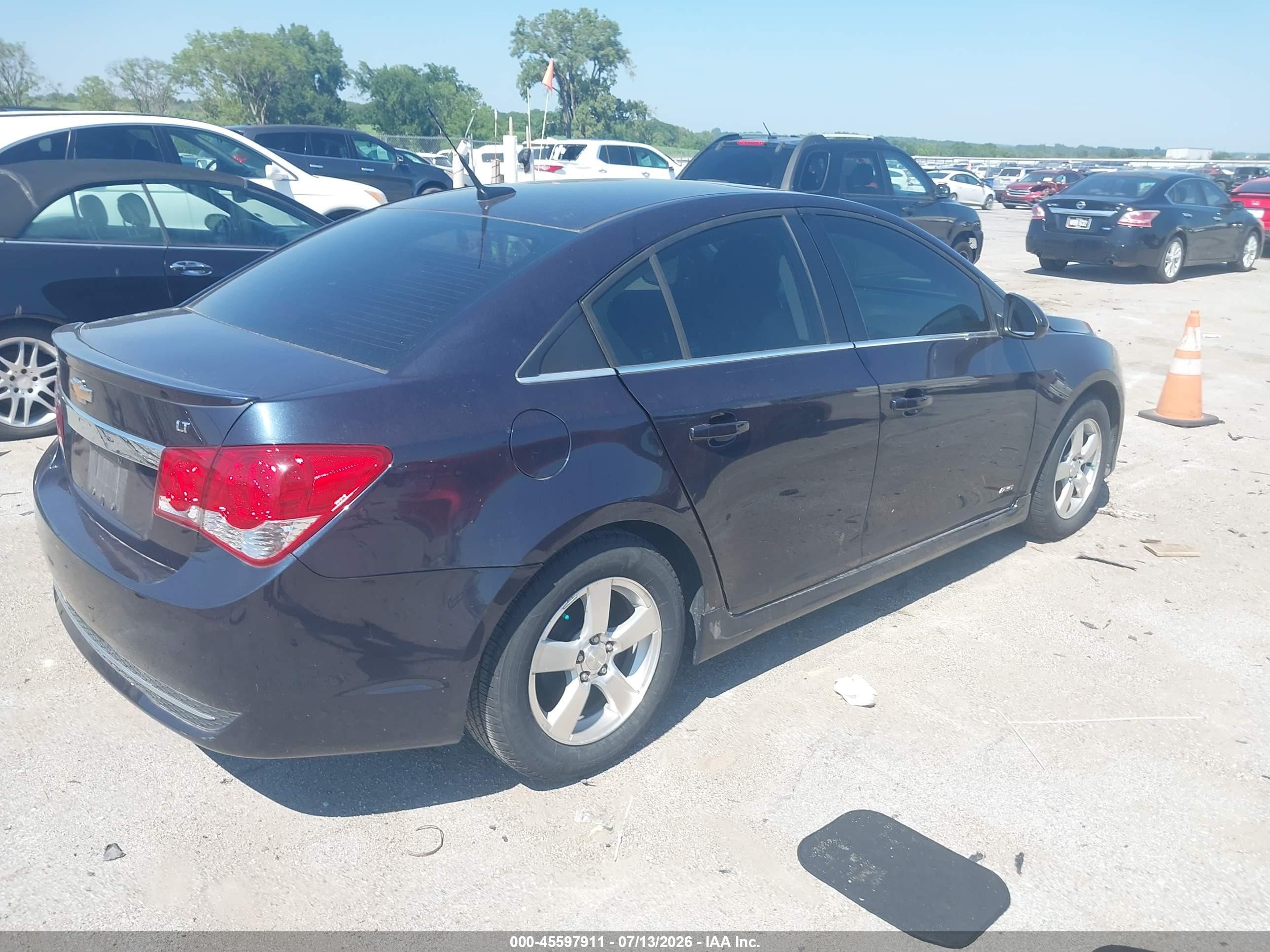 2014 Chevrolet Cruze 1lt Auto Синий vin: 1G1PC5SB0E7179729