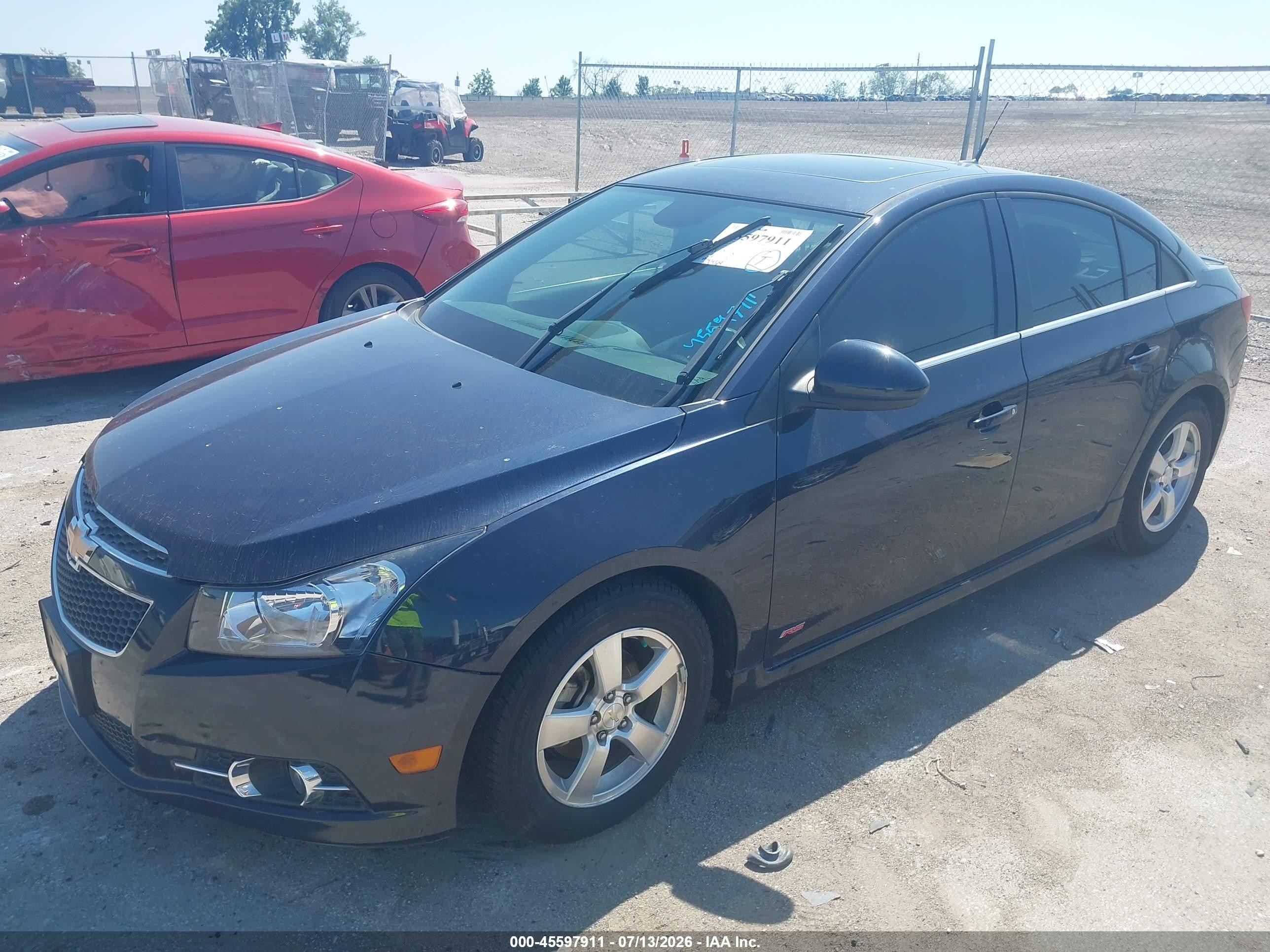 2014 Chevrolet Cruze 1lt Auto Синий vin: 1G1PC5SB0E7179729