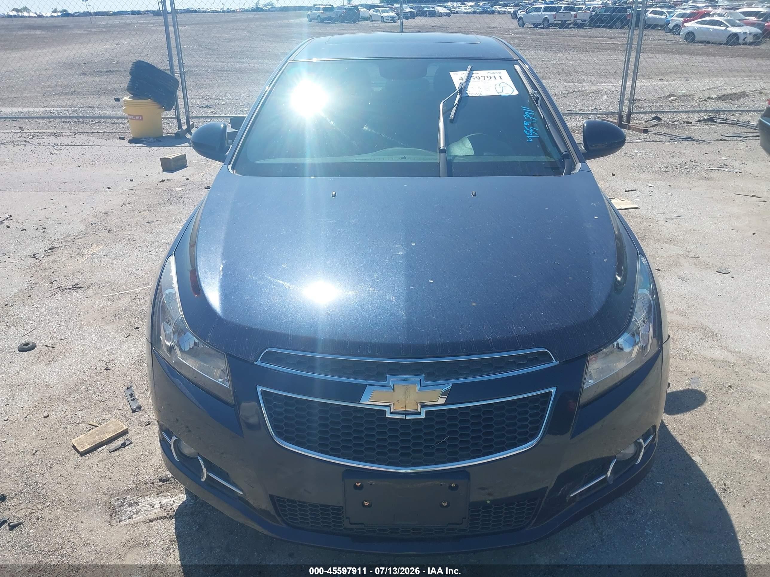 2014 Chevrolet Cruze 1lt Auto Синий vin: 1G1PC5SB0E7179729