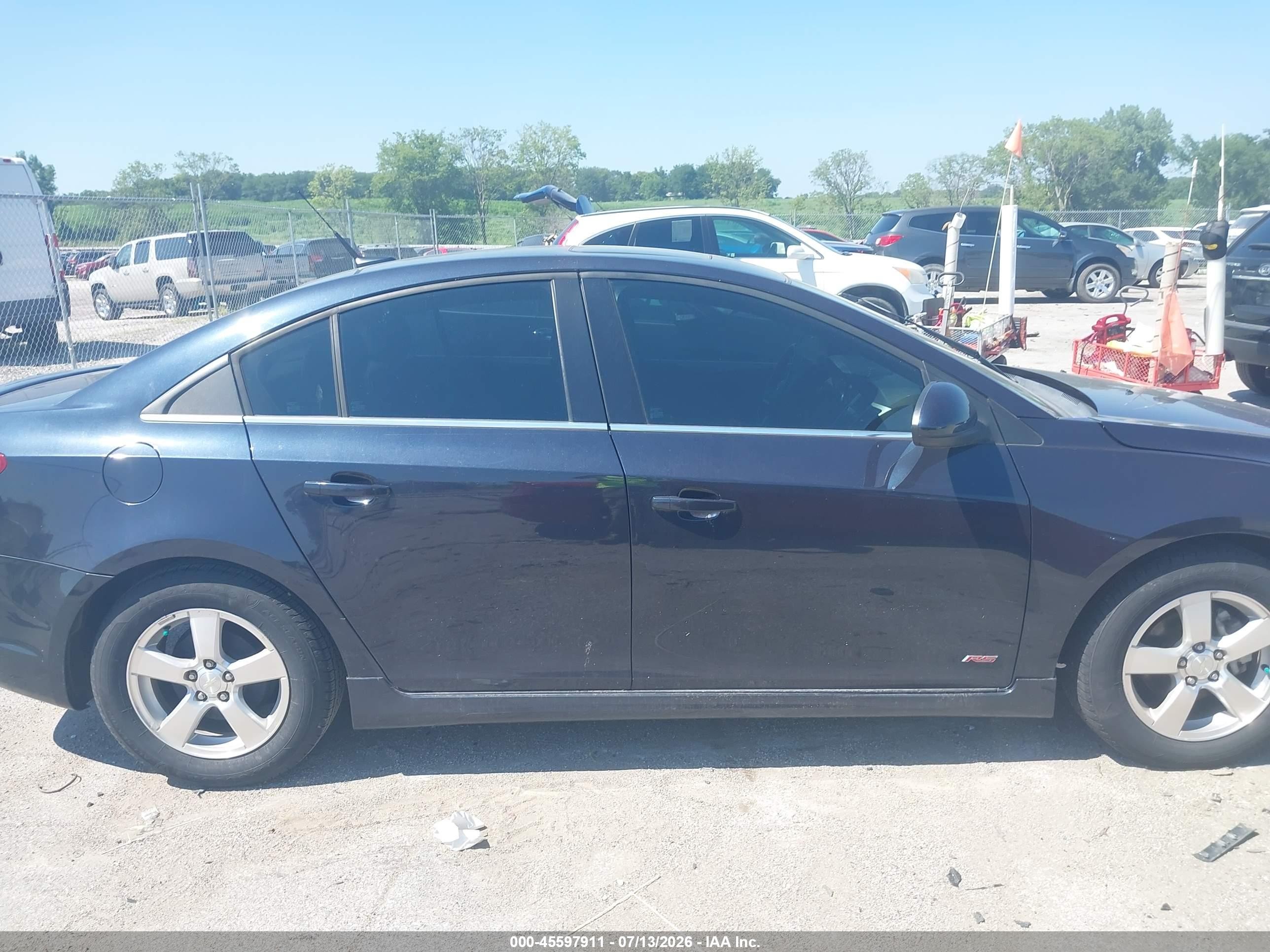 2014 Chevrolet Cruze 1lt Auto Синий vin: 1G1PC5SB0E7179729