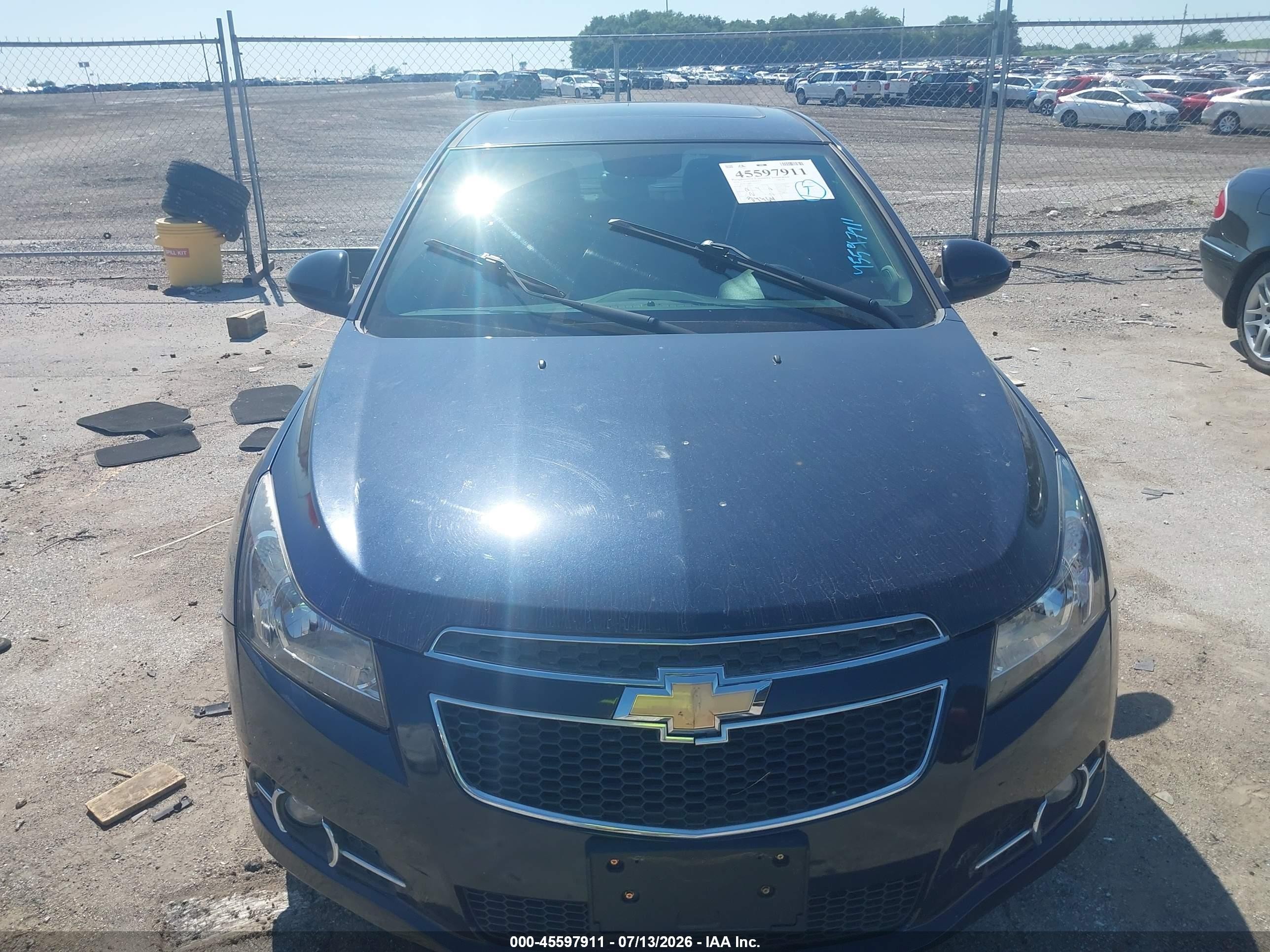 2014 Chevrolet Cruze 1lt Auto Синий vin: 1G1PC5SB0E7179729