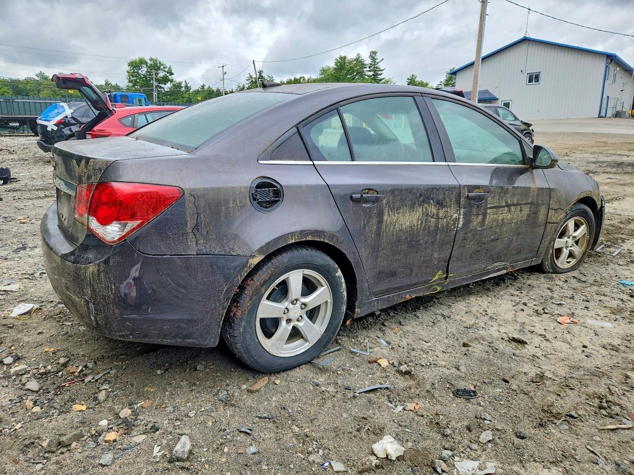2014 Chevrolet Cruze Lt Blue vin: 1G1PC5SB0E7194652