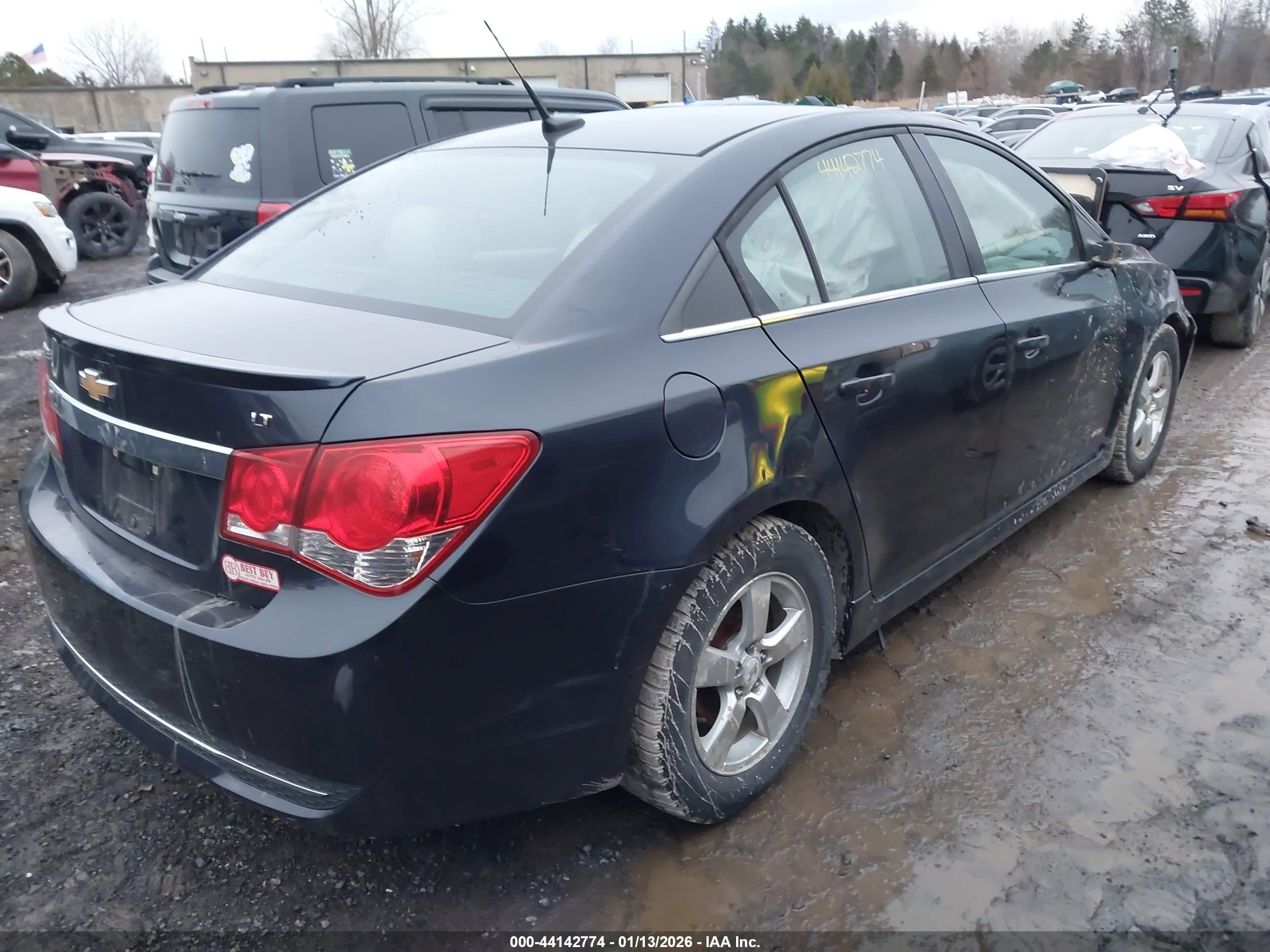2014 Chevrolet Cruze 1lt Auto Синий vin: 1G1PC5SB0E7195784