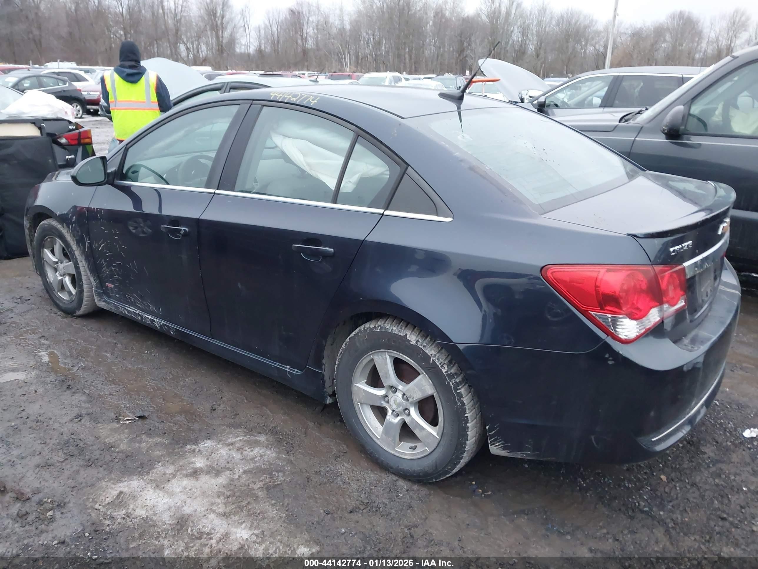 2014 Chevrolet Cruze 1lt Auto Синий vin: 1G1PC5SB0E7195784