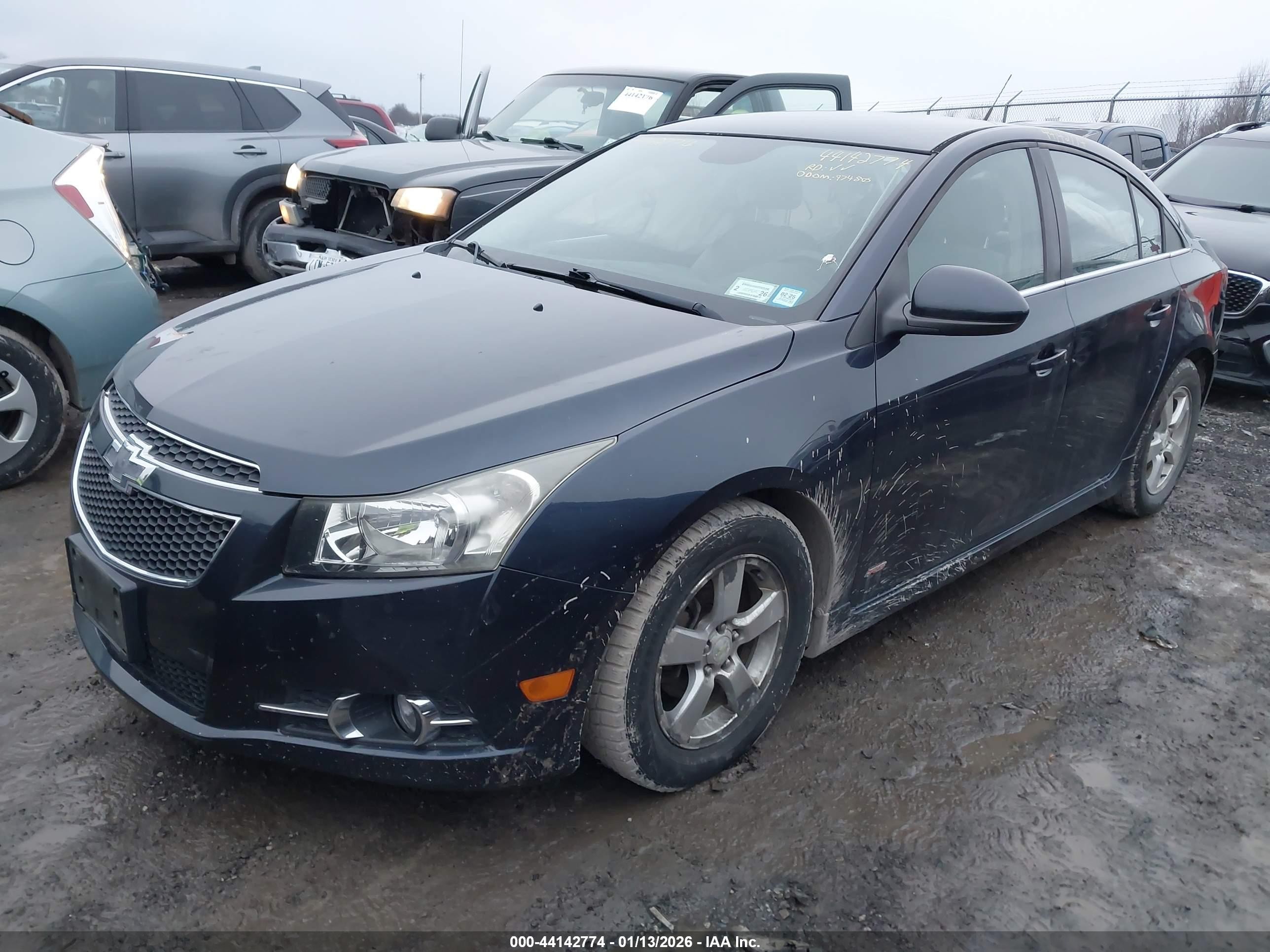 2014 Chevrolet Cruze 1lt Auto Синий vin: 1G1PC5SB0E7195784