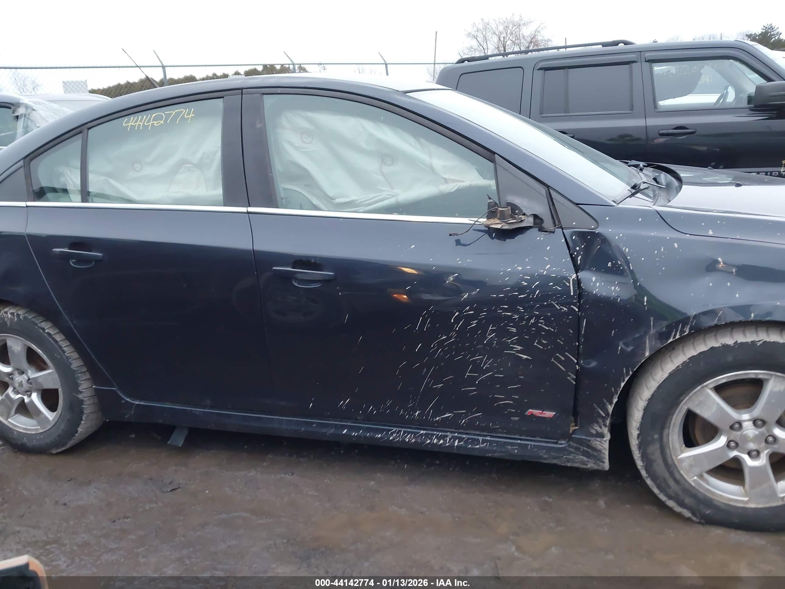 2014 Chevrolet Cruze 1lt Auto Синий vin: 1G1PC5SB0E7195784