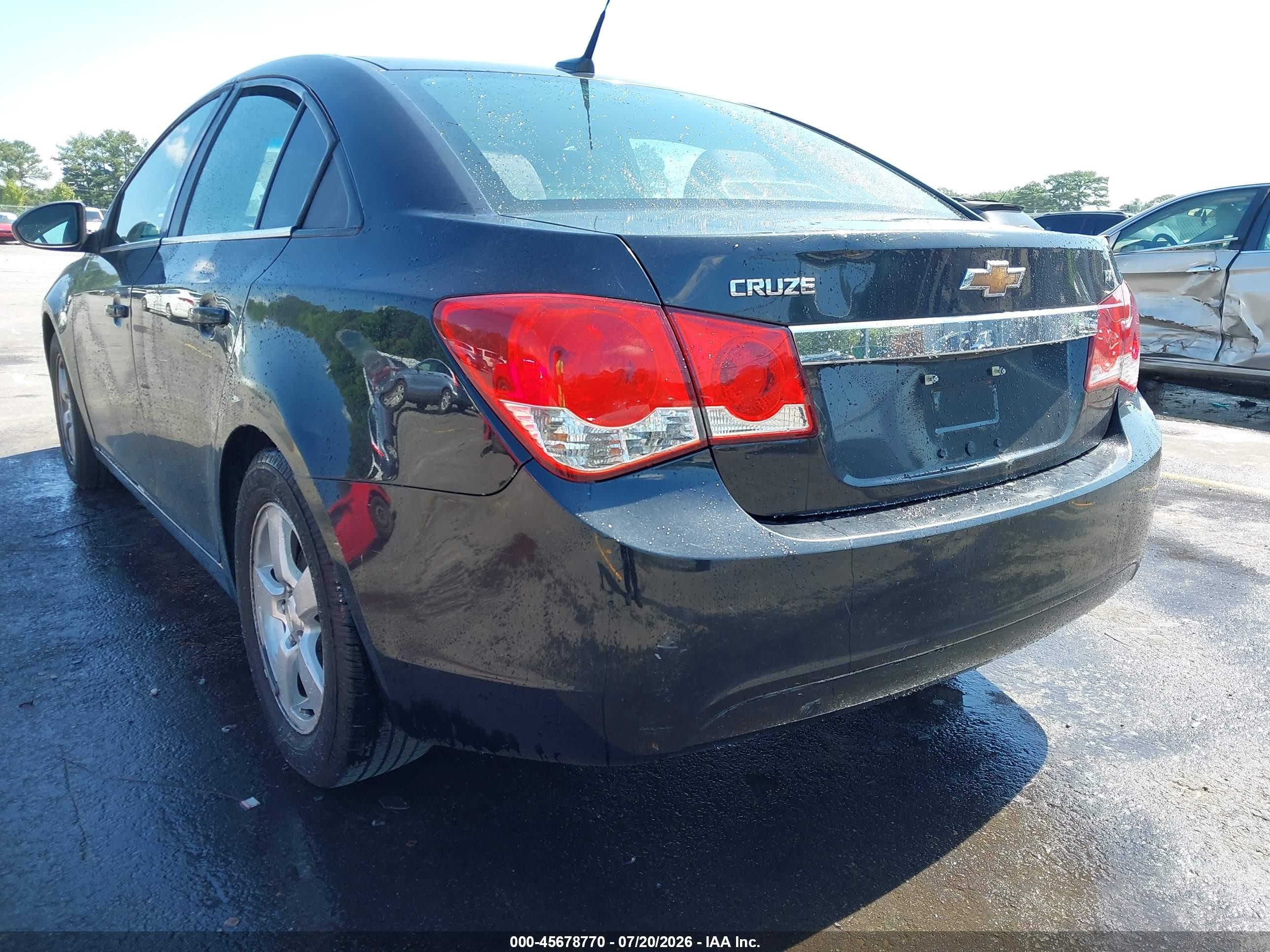 2014 Chevrolet Cruze 1lt Auto Gray vin: 1G1PC5SB0E7223938