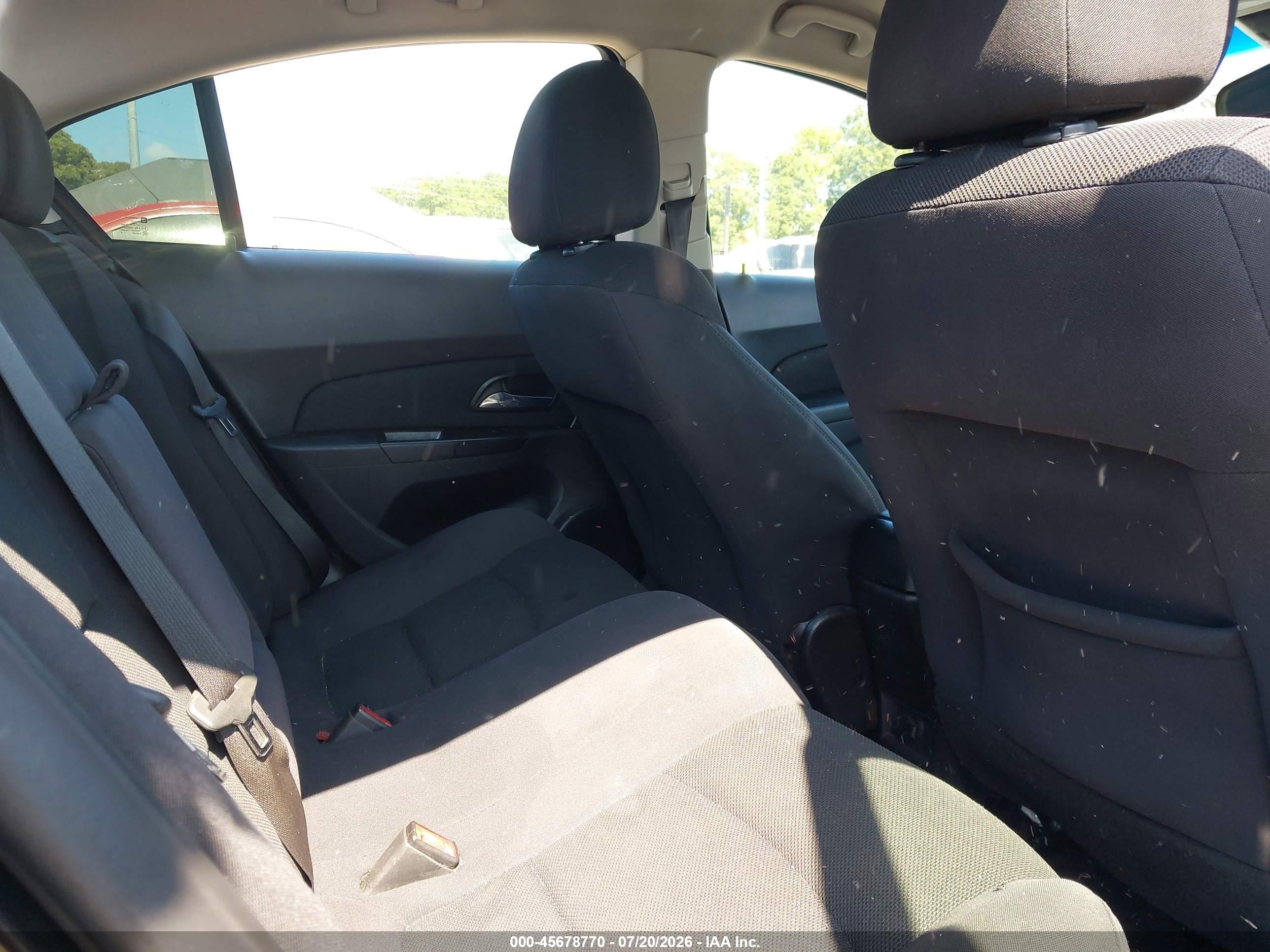 2014 Chevrolet Cruze 1lt Auto Gray vin: 1G1PC5SB0E7223938