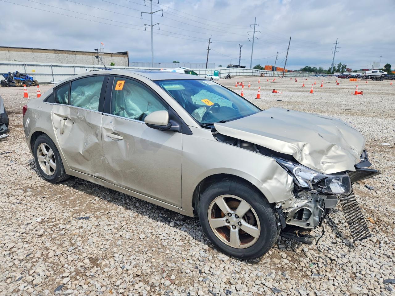 2014 Chevrolet Cruze Lt Gold vin: 1G1PC5SB0E7260648