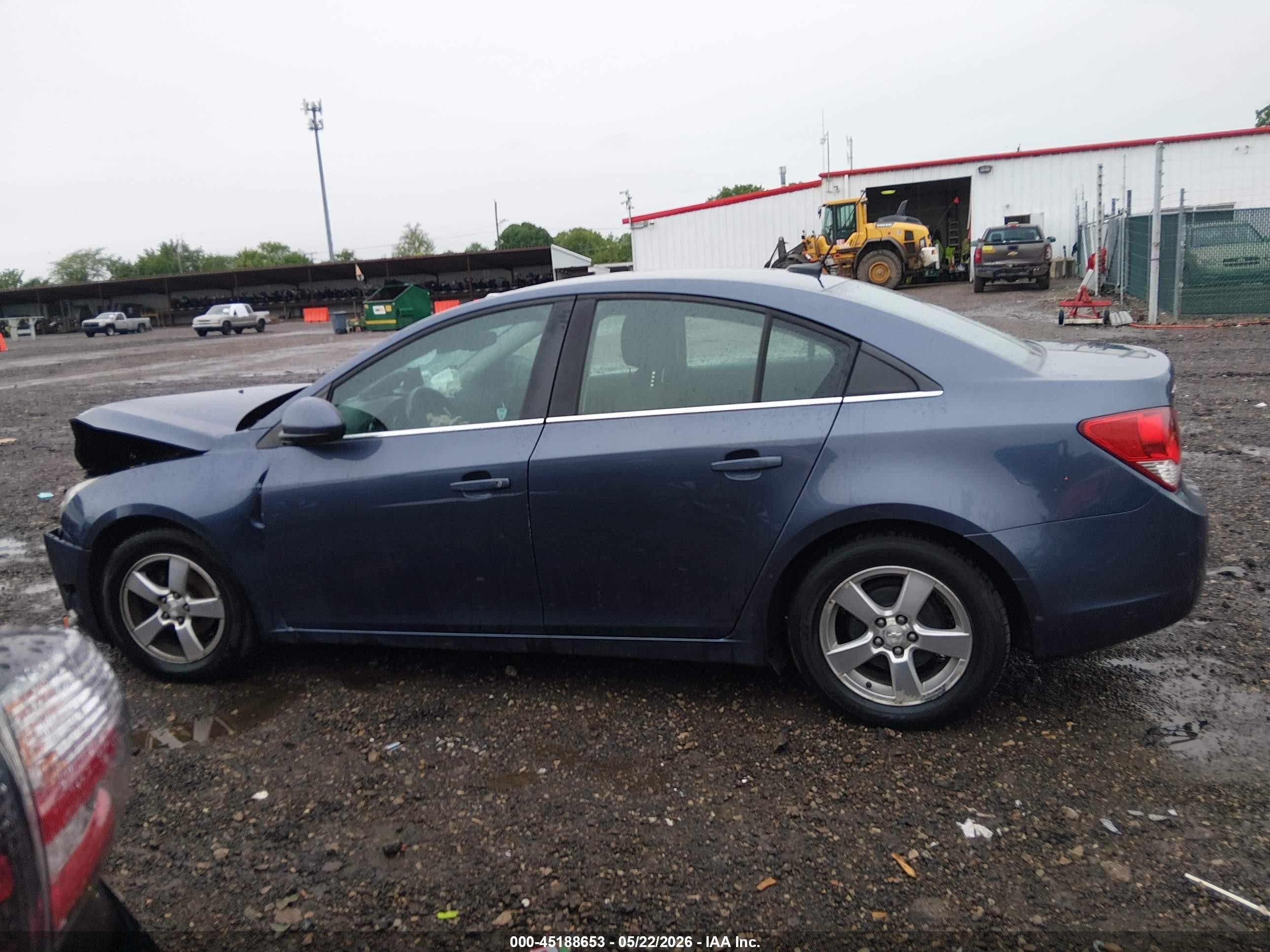 2014 Chevrolet Cruze 1lt Auto Blue vin: 1G1PC5SB0E7272797
