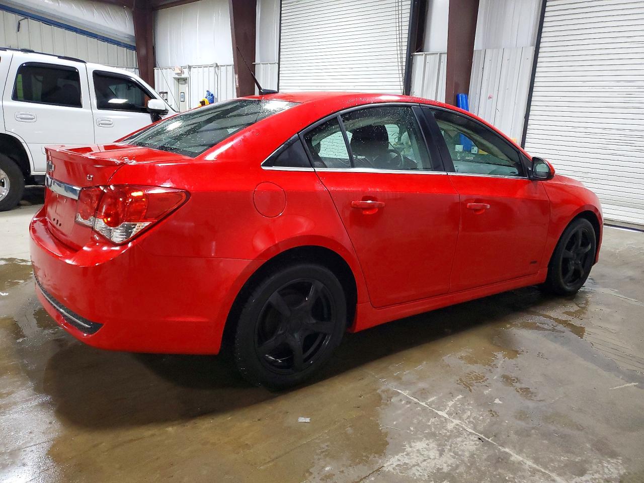 2014 Chevrolet Cruze Lt Red vin: 1G1PC5SB0E7284447