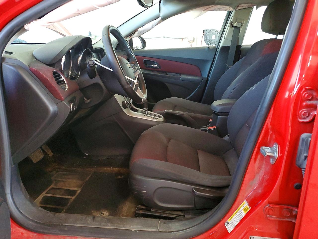2014 Chevrolet Cruze Lt Red vin: 1G1PC5SB0E7284447