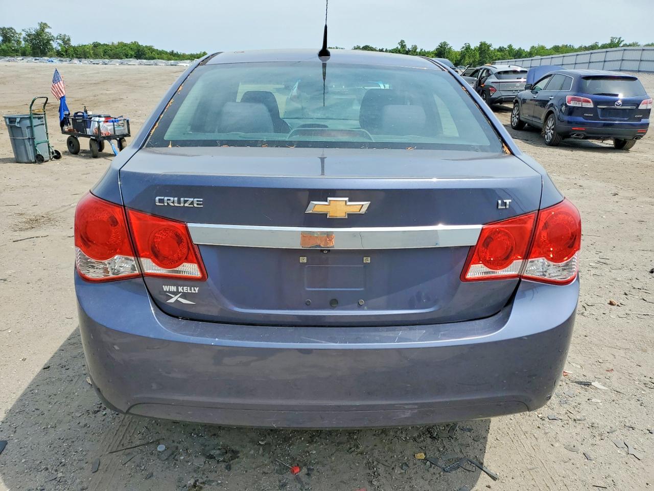 2014 Chevrolet Cruze Lt Blue vin: 1G1PC5SB0E7296131