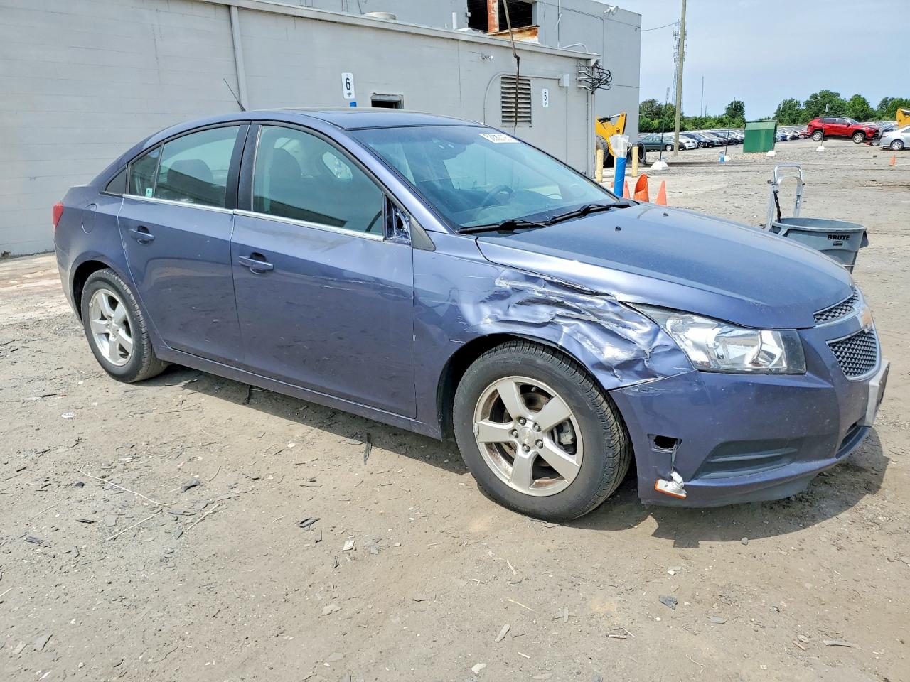 2014 Chevrolet Cruze Lt Blue vin: 1G1PC5SB0E7296131