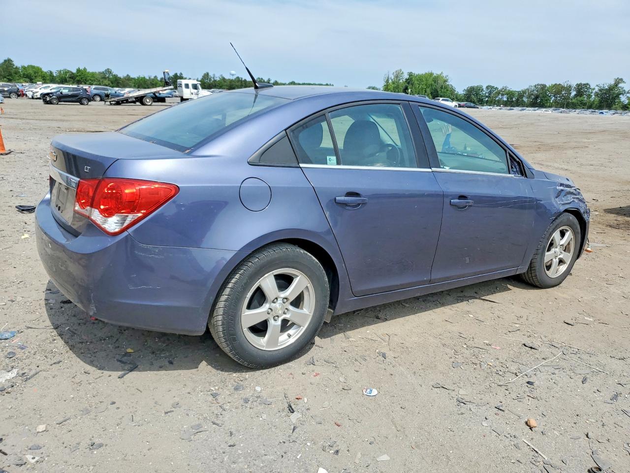 2014 Chevrolet Cruze Lt Blue vin: 1G1PC5SB0E7296131