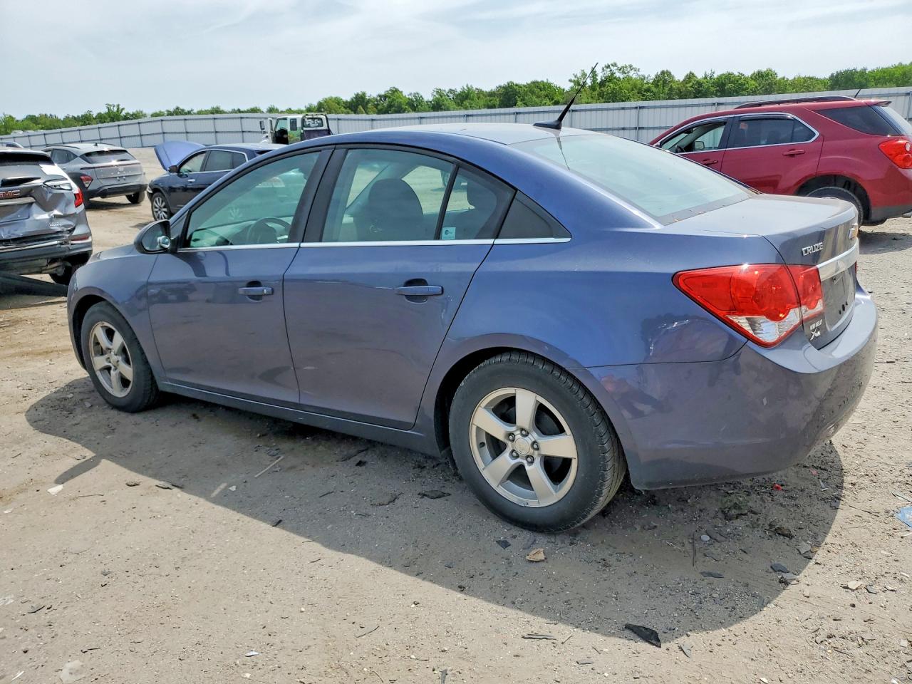 2014 Chevrolet Cruze Lt Blue vin: 1G1PC5SB0E7296131