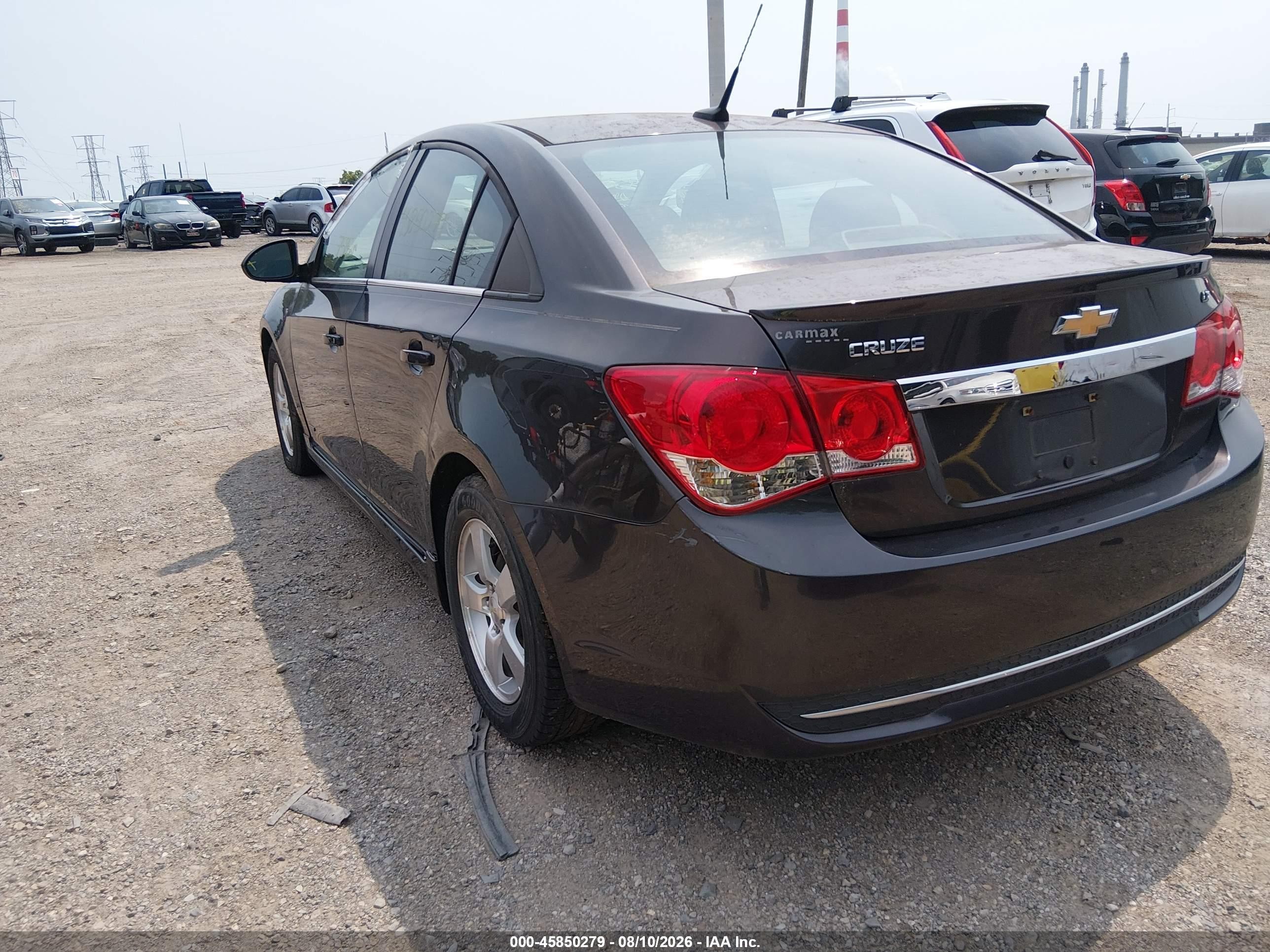 2014 Chevrolet Cruze 1lt Auto Gray vin: 1G1PC5SB0E7344128