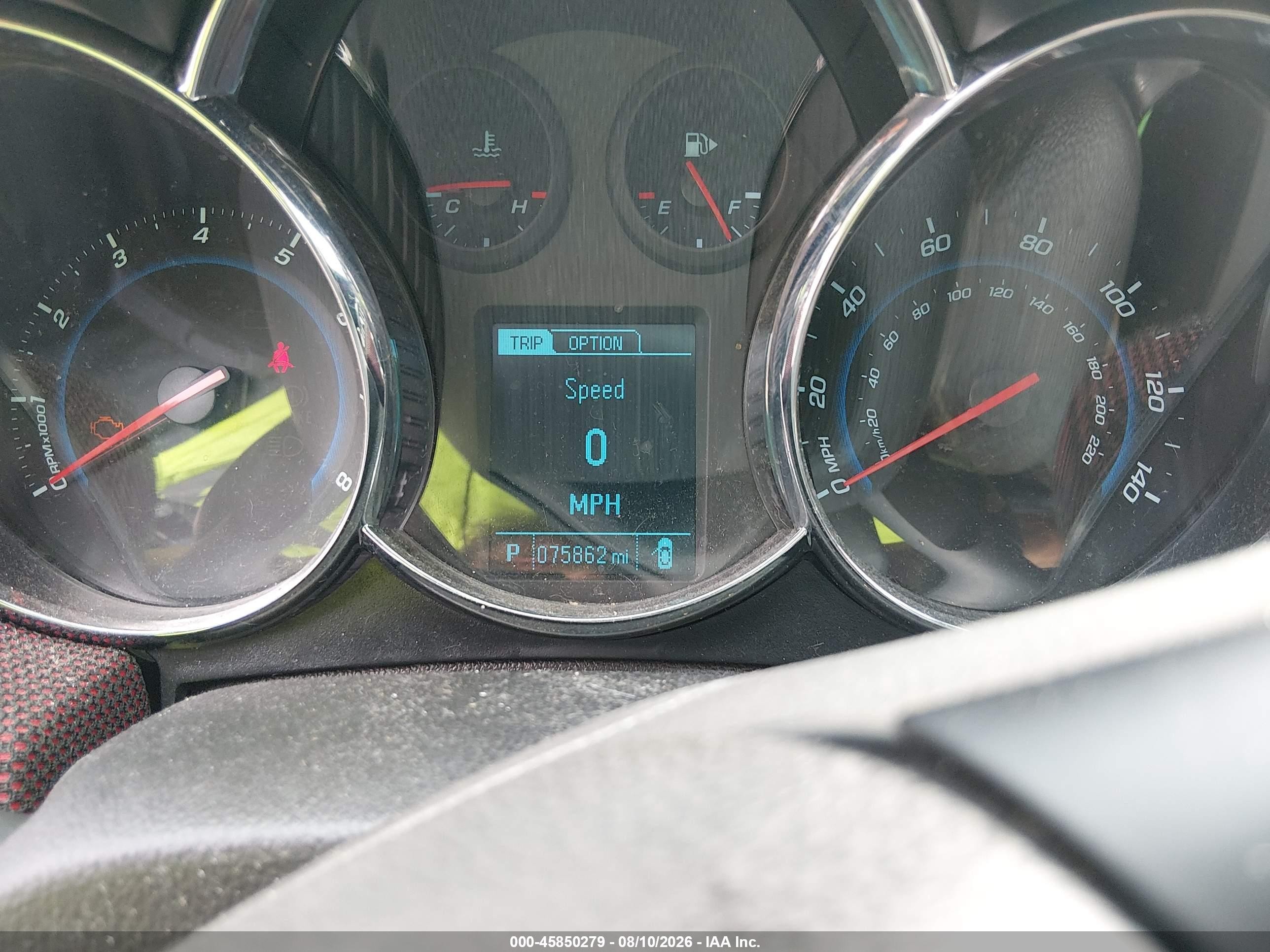 2014 Chevrolet Cruze 1lt Auto Gray vin: 1G1PC5SB0E7344128