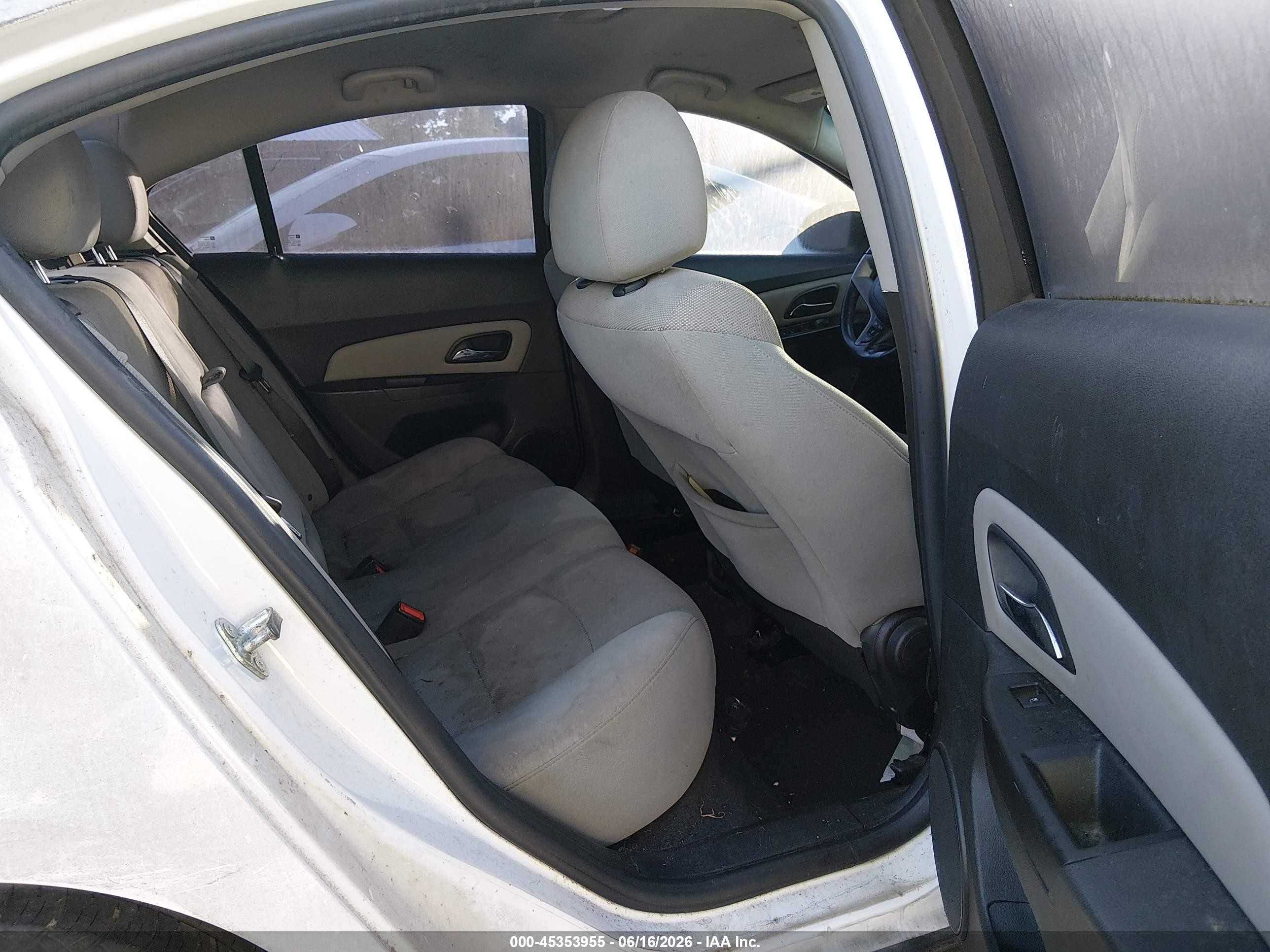 2014 Chevrolet Cruze 1lt Auto Белый vin: 1G1PC5SB0E7351368