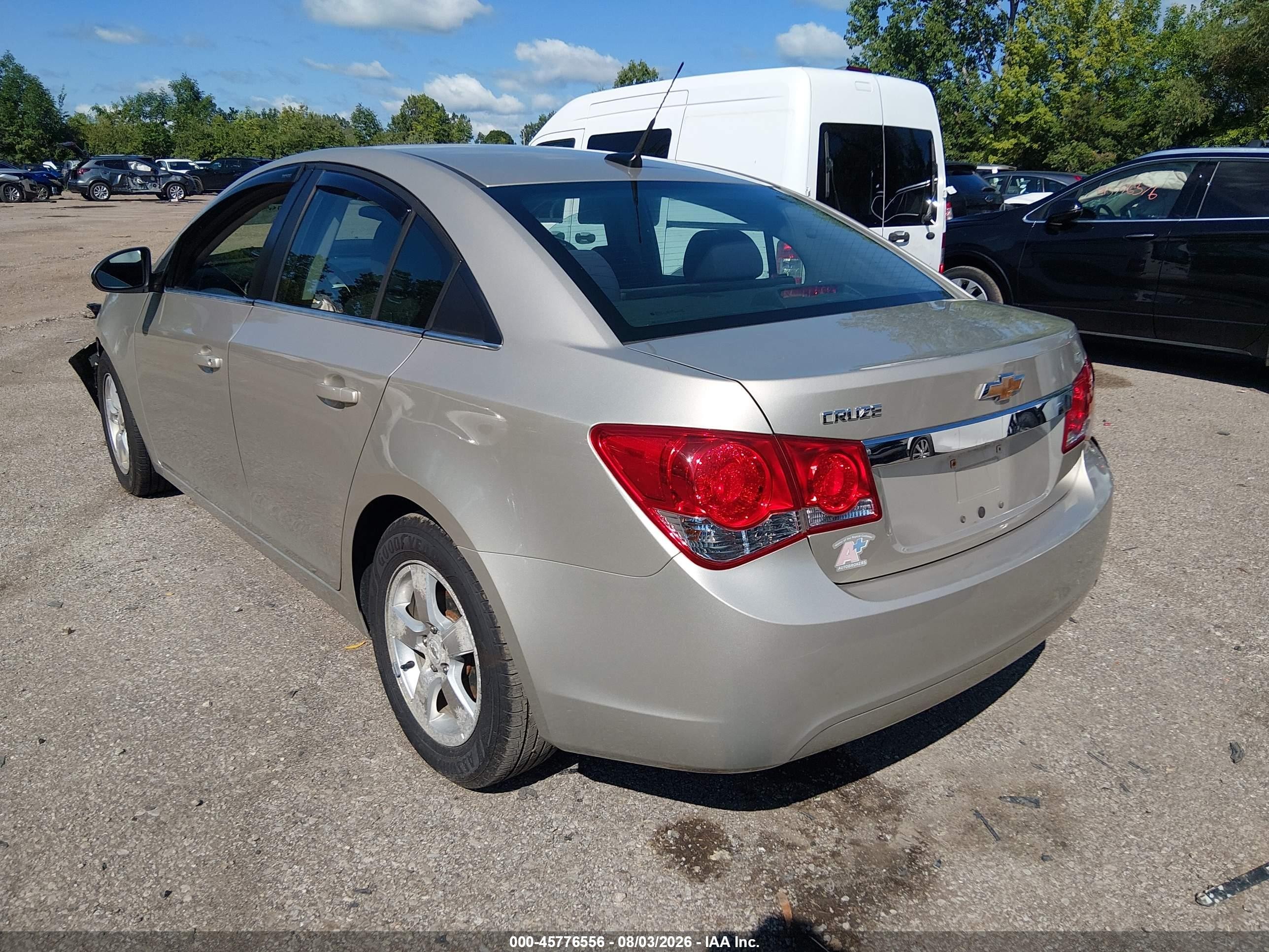 2014 Chevrolet Cruze 1lt Auto Tan vin: 1G1PC5SB0E7356716