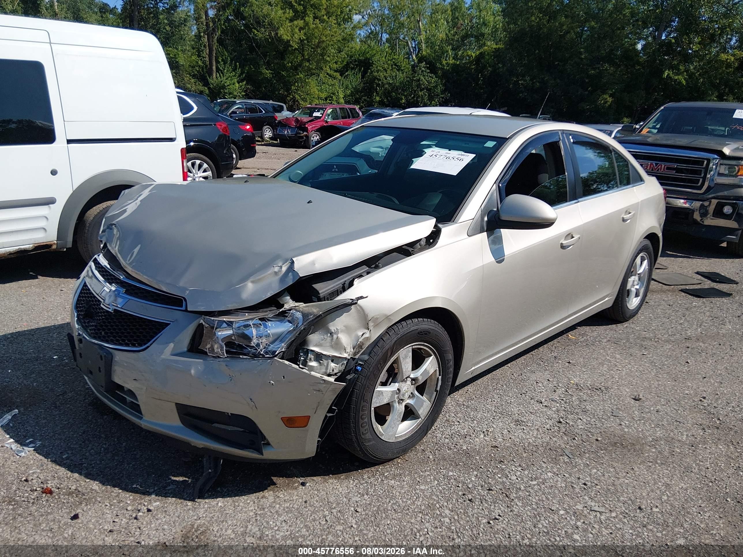 2014 Chevrolet Cruze 1lt Auto Tan vin: 1G1PC5SB0E7356716