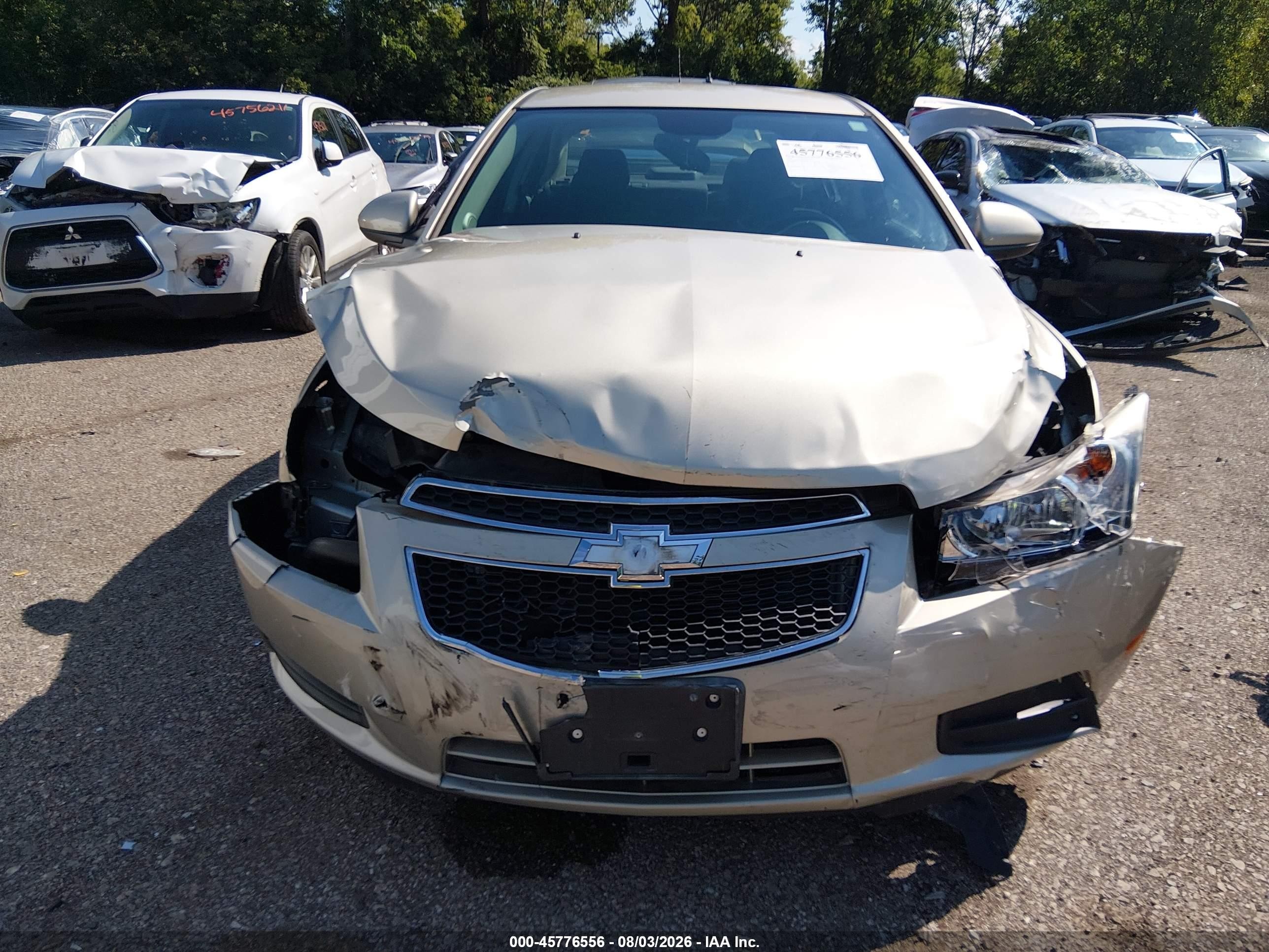 2014 Chevrolet Cruze 1lt Auto Tan vin: 1G1PC5SB0E7356716