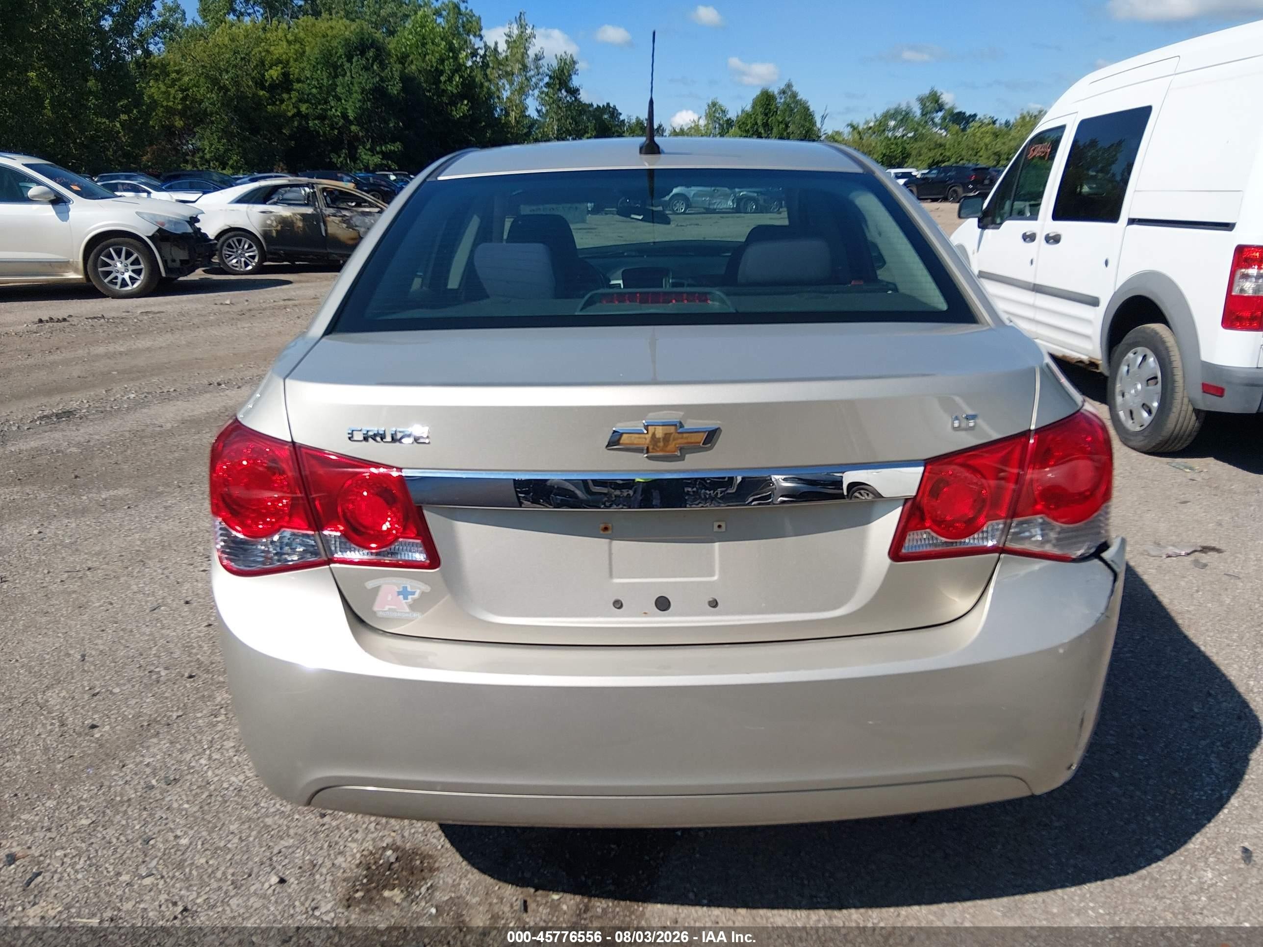 2014 Chevrolet Cruze 1lt Auto Tan vin: 1G1PC5SB0E7356716