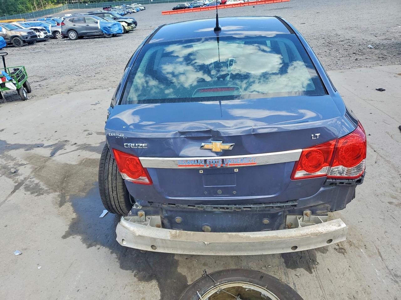 2014 Chevrolet Cruze Lt Blue vin: 1G1PC5SB0E7357509