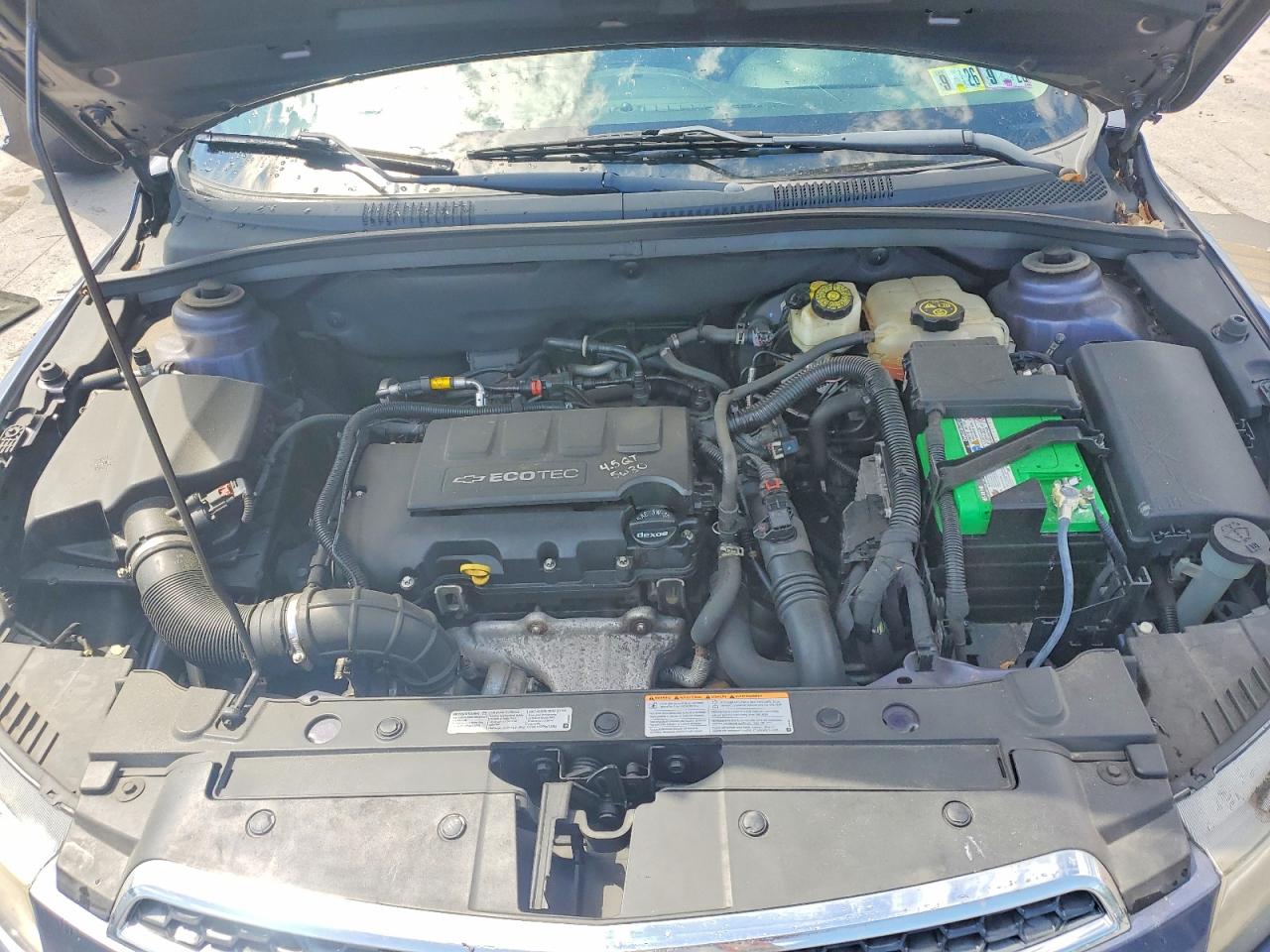 2014 Chevrolet Cruze Lt Blue vin: 1G1PC5SB0E7357509