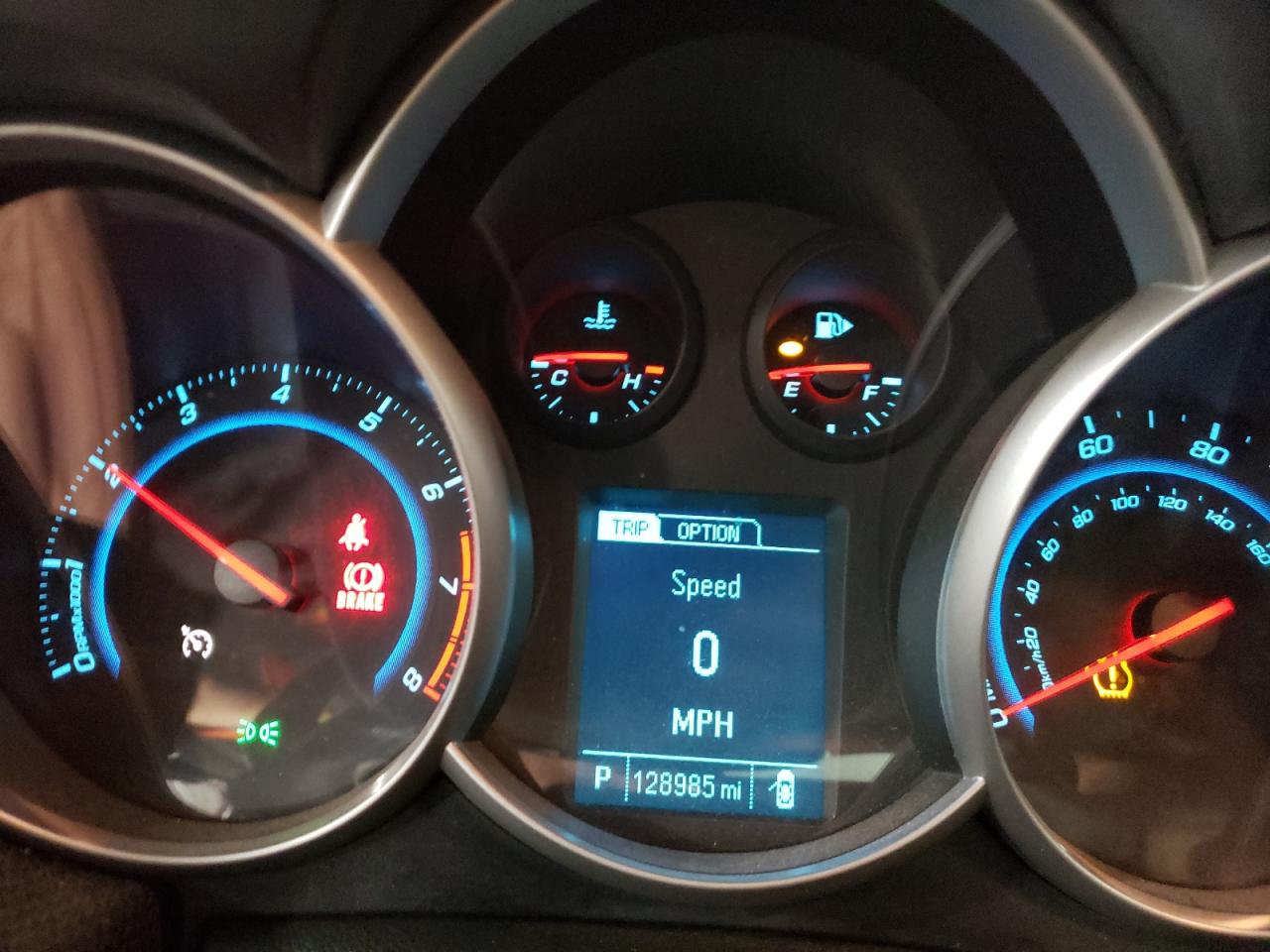 2014 Chevrolet Cruze Lt Blue vin: 1G1PC5SB0E7360197
