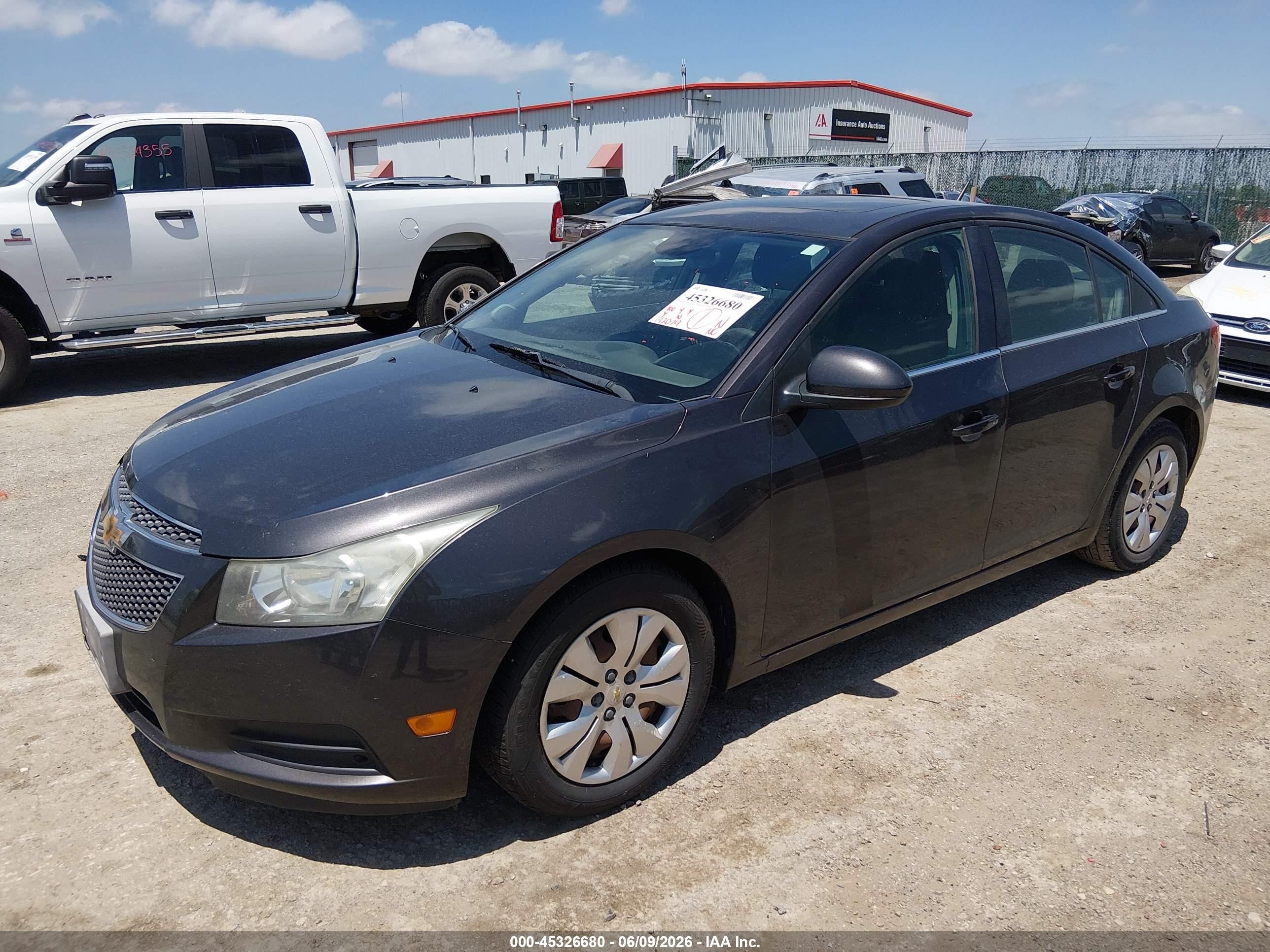 2014 Chevrolet Cruze 1lt Auto Серый vin: 1G1PC5SB0E7374195