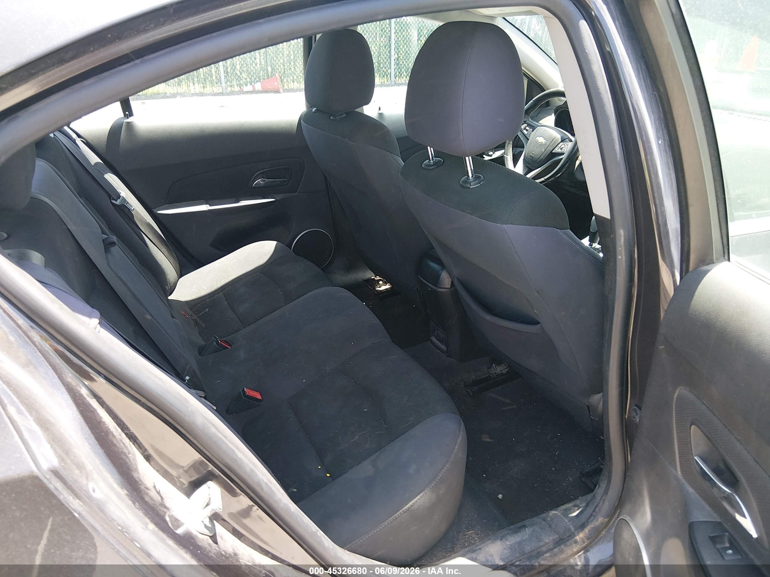 2014 Chevrolet Cruze 1lt Auto Серый vin: 1G1PC5SB0E7374195