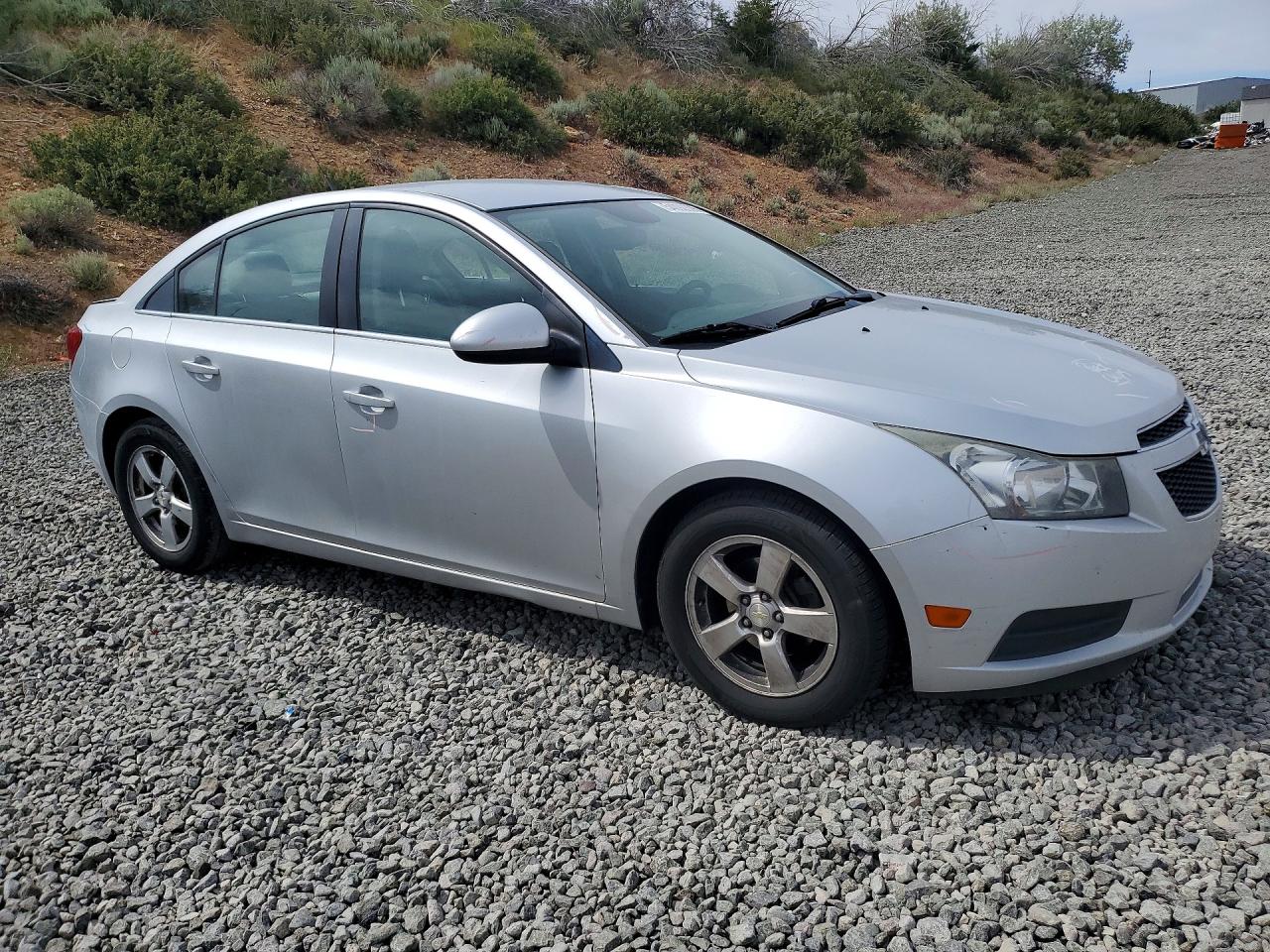 2014 Chevrolet Cruze Lt Silver vin: 1G1PC5SB0E7397007