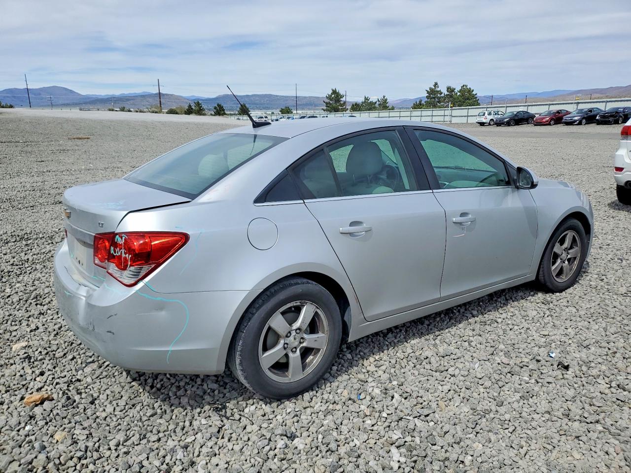 2014 Chevrolet Cruze Lt Silver vin: 1G1PC5SB0E7397007