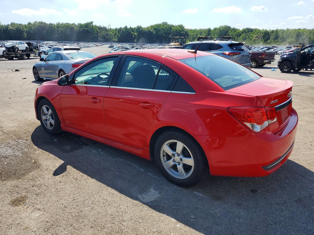 2014 Chevrolet Cruze Lt Red vin: 1G1PC5SB0E7411293