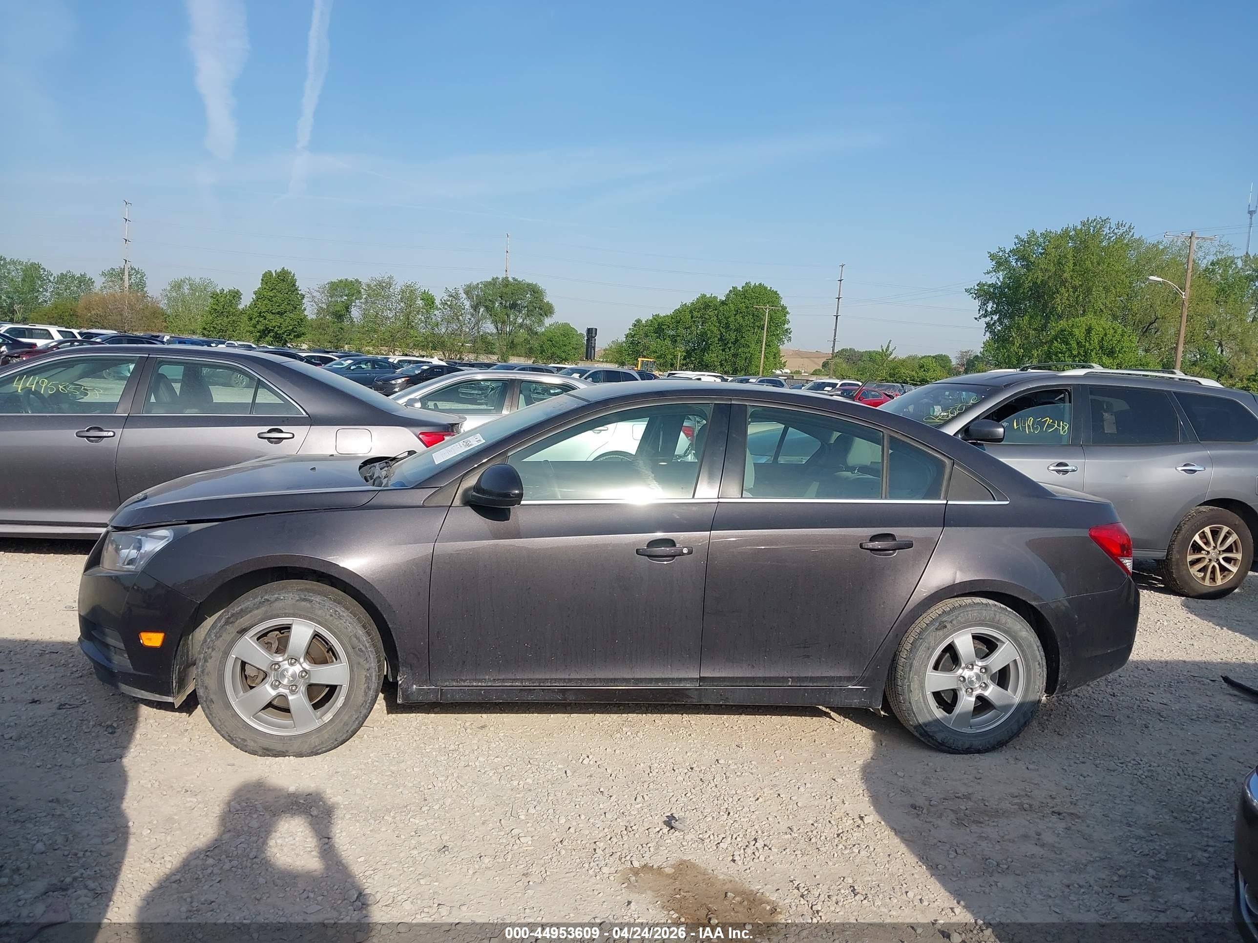 2014 Chevrolet Cruze 1lt Auto Синий vin: 1G1PC5SB0E7411942